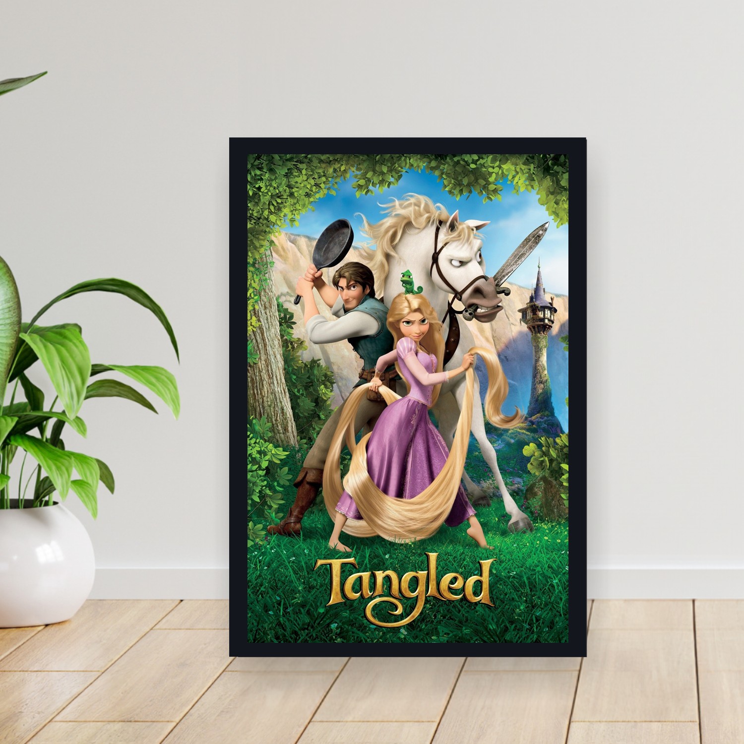 Cuadro 30x40cm Pelicula - Tangled (2010)