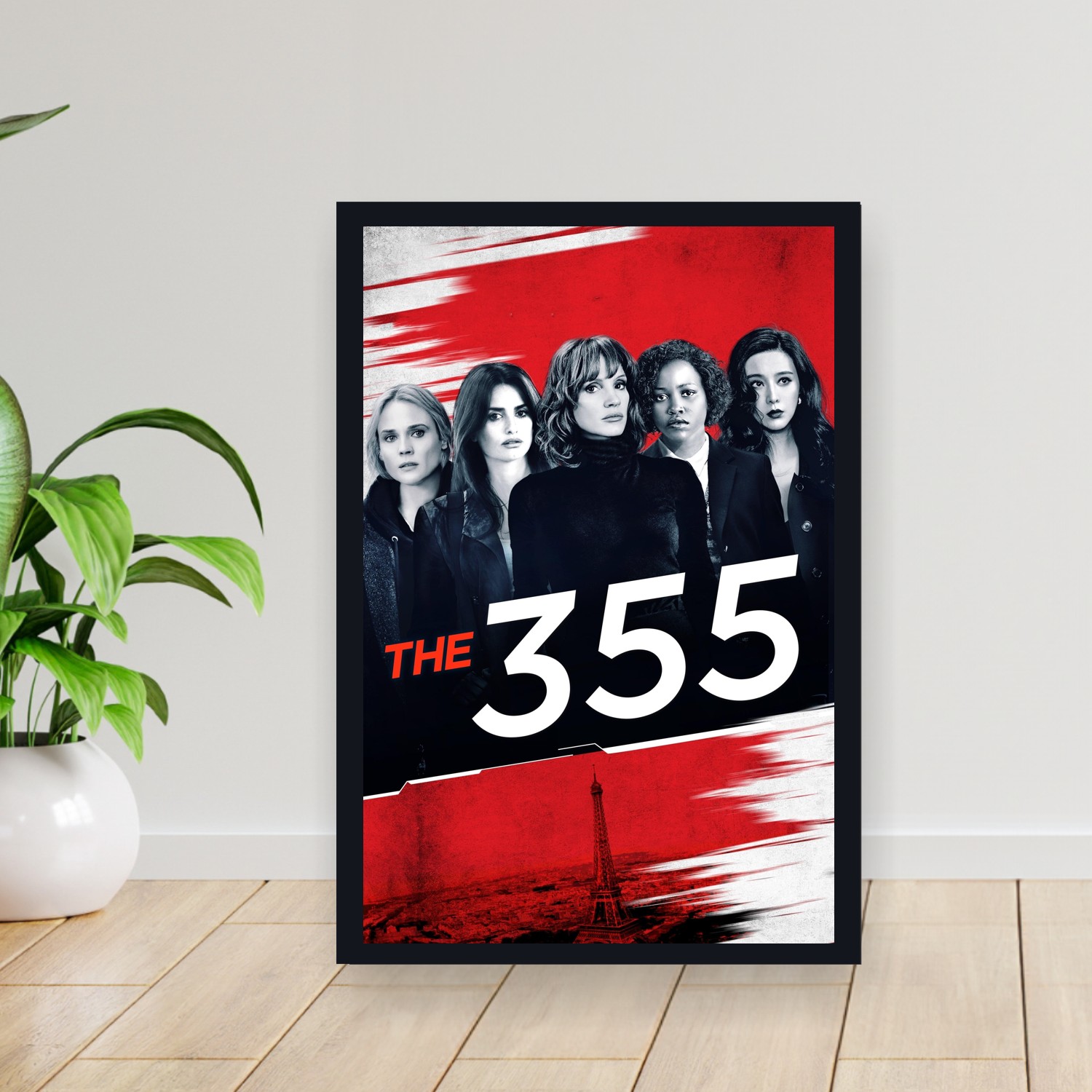 Cuadro 30x40cm Pelicula - The 355 (2022)