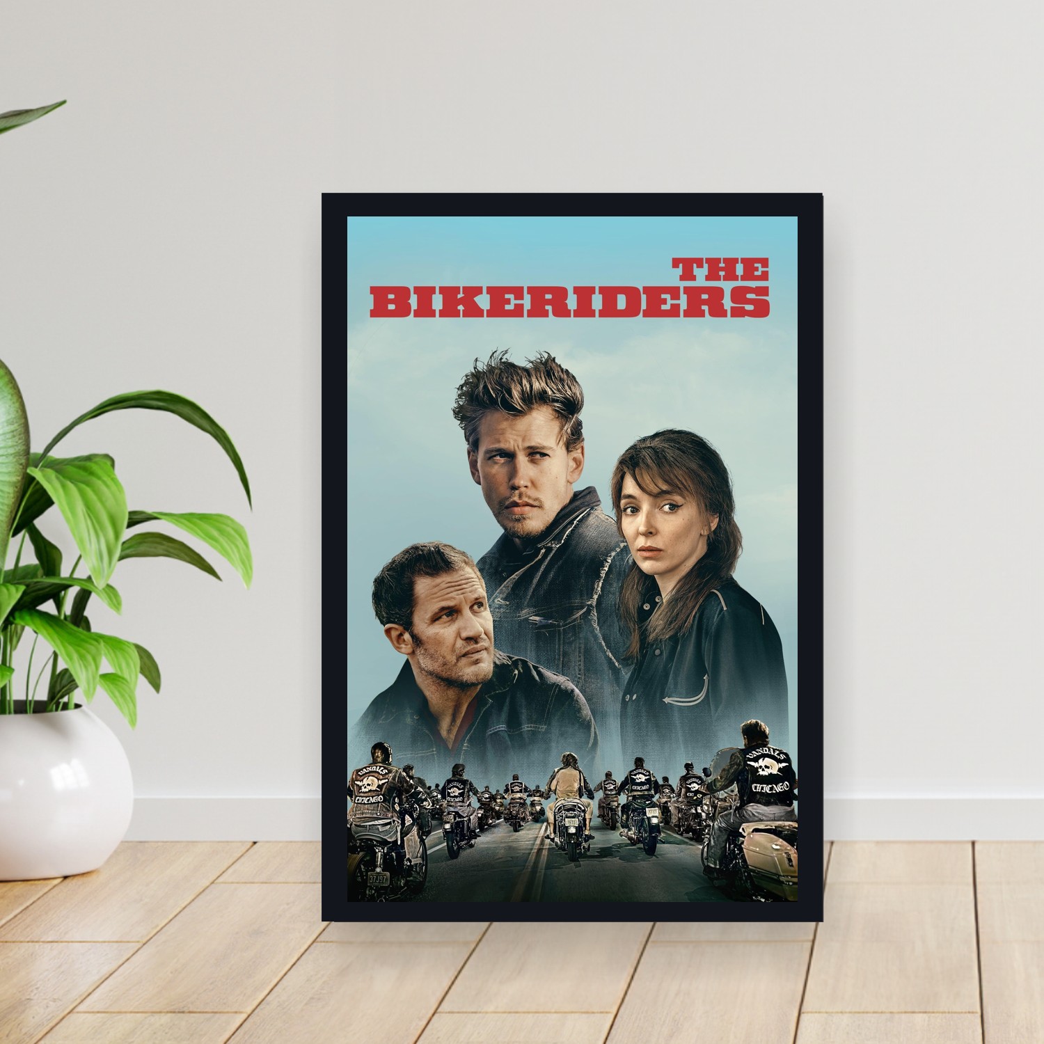 Cuadro 30x40cm Pelicula - The Bikeriders (2024)