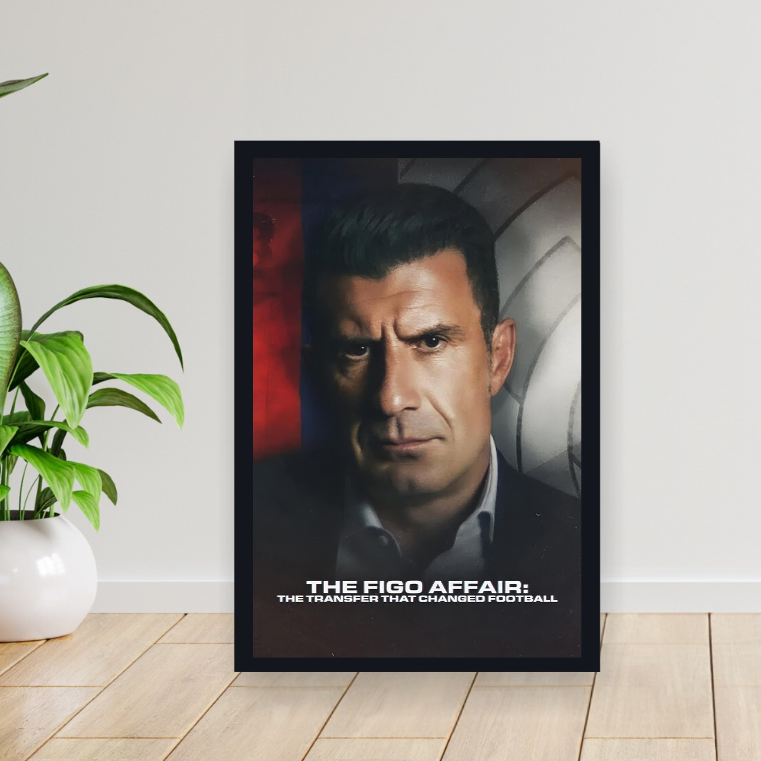 Cuadro 30x40cm Pelicula - The Figo Affair The Transfer That Changed Football