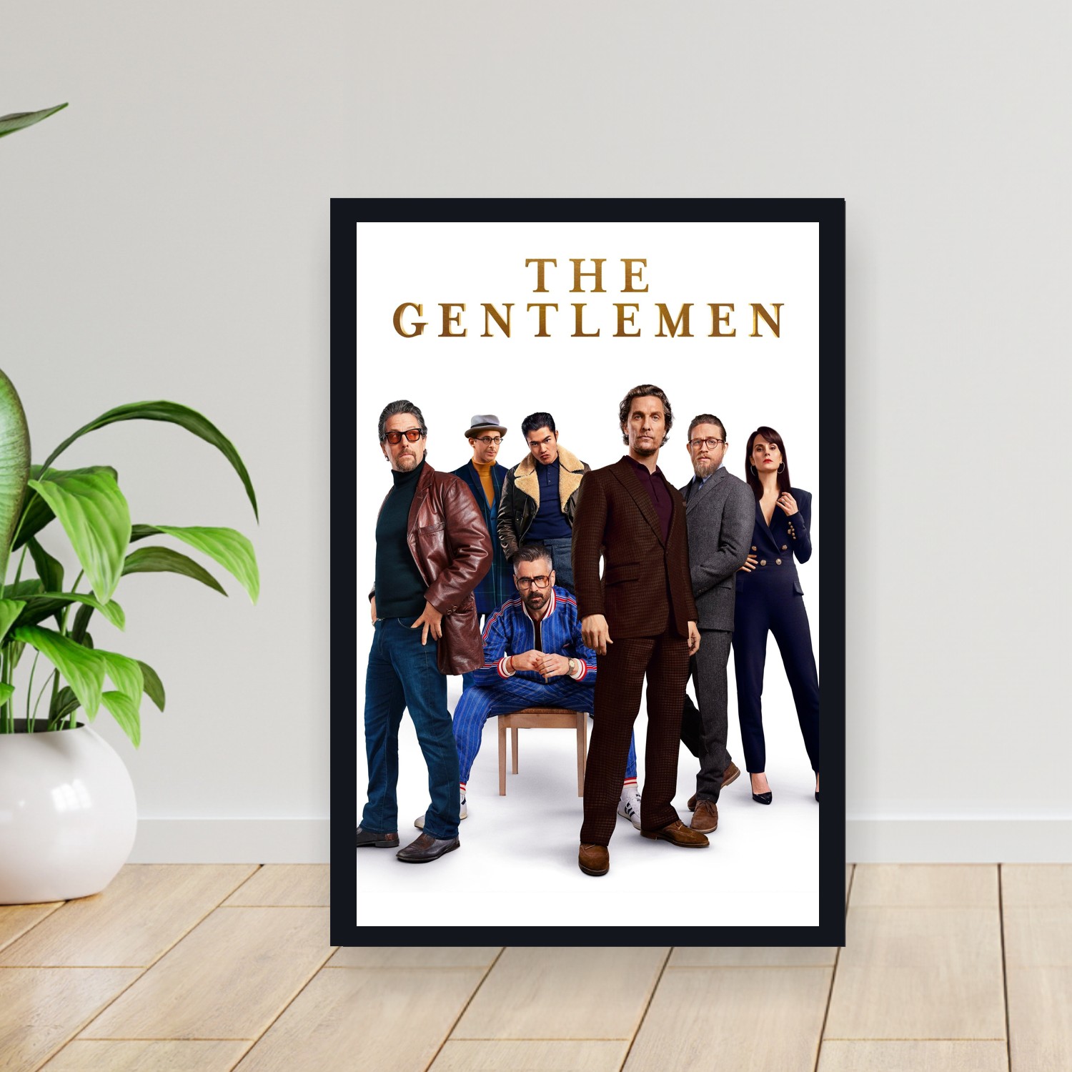 Cuadro 30x40cm Pelicula - The Gentlemen (2020)