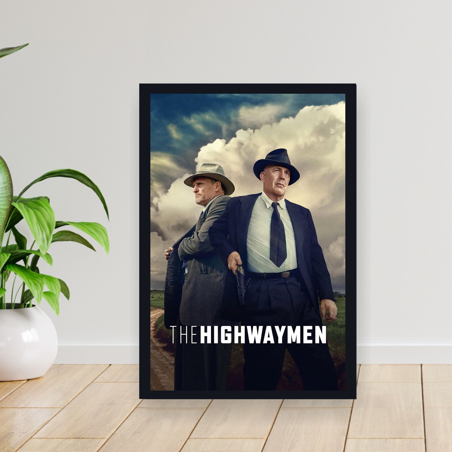 Cuadro 30x40cm Pelicula - The Highwaymen (2019)