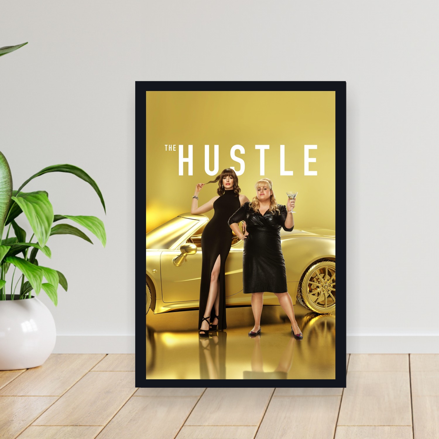 Cuadro 30x40cm Pelicula - The Hustle (2019)