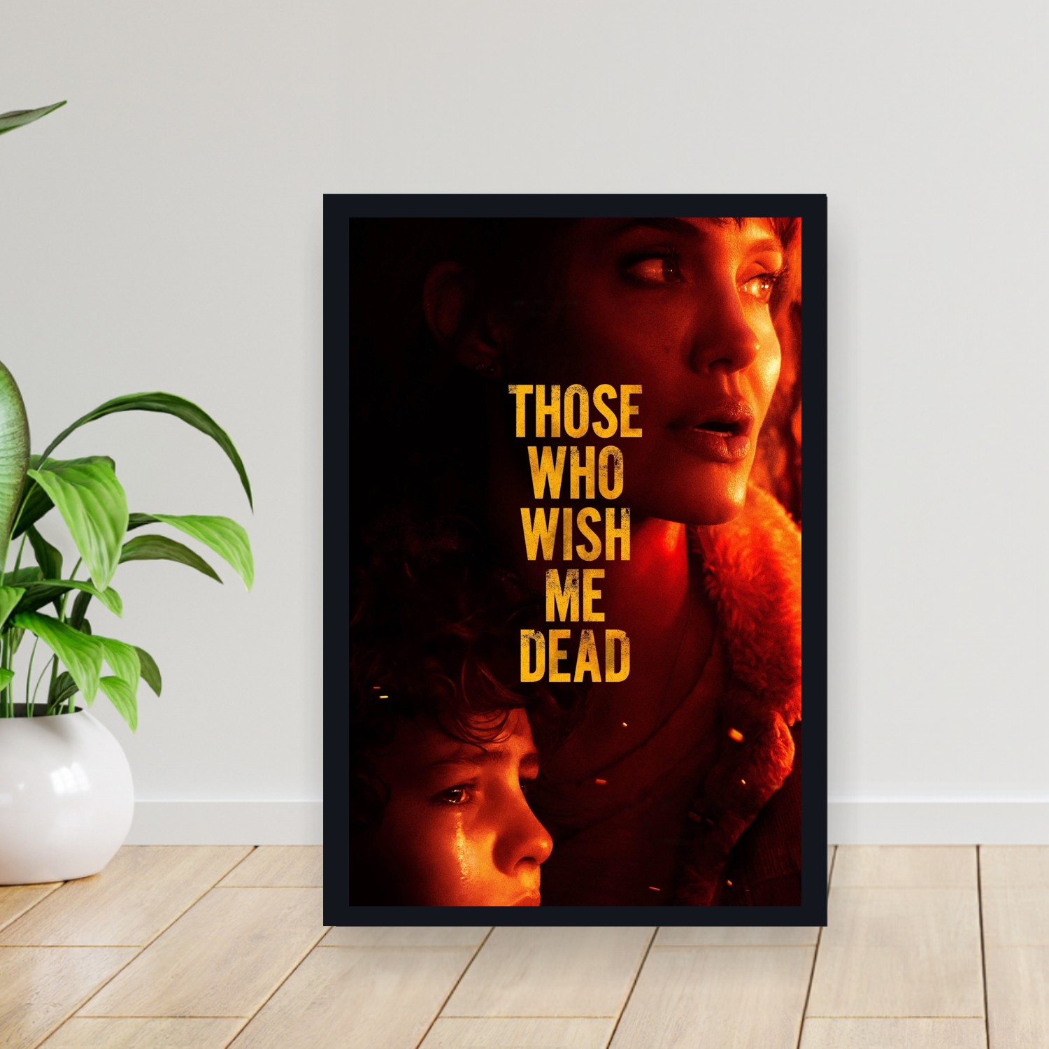 Cuadro 30x40cm Pelicula - Those Who Wish Me Dead (2021)