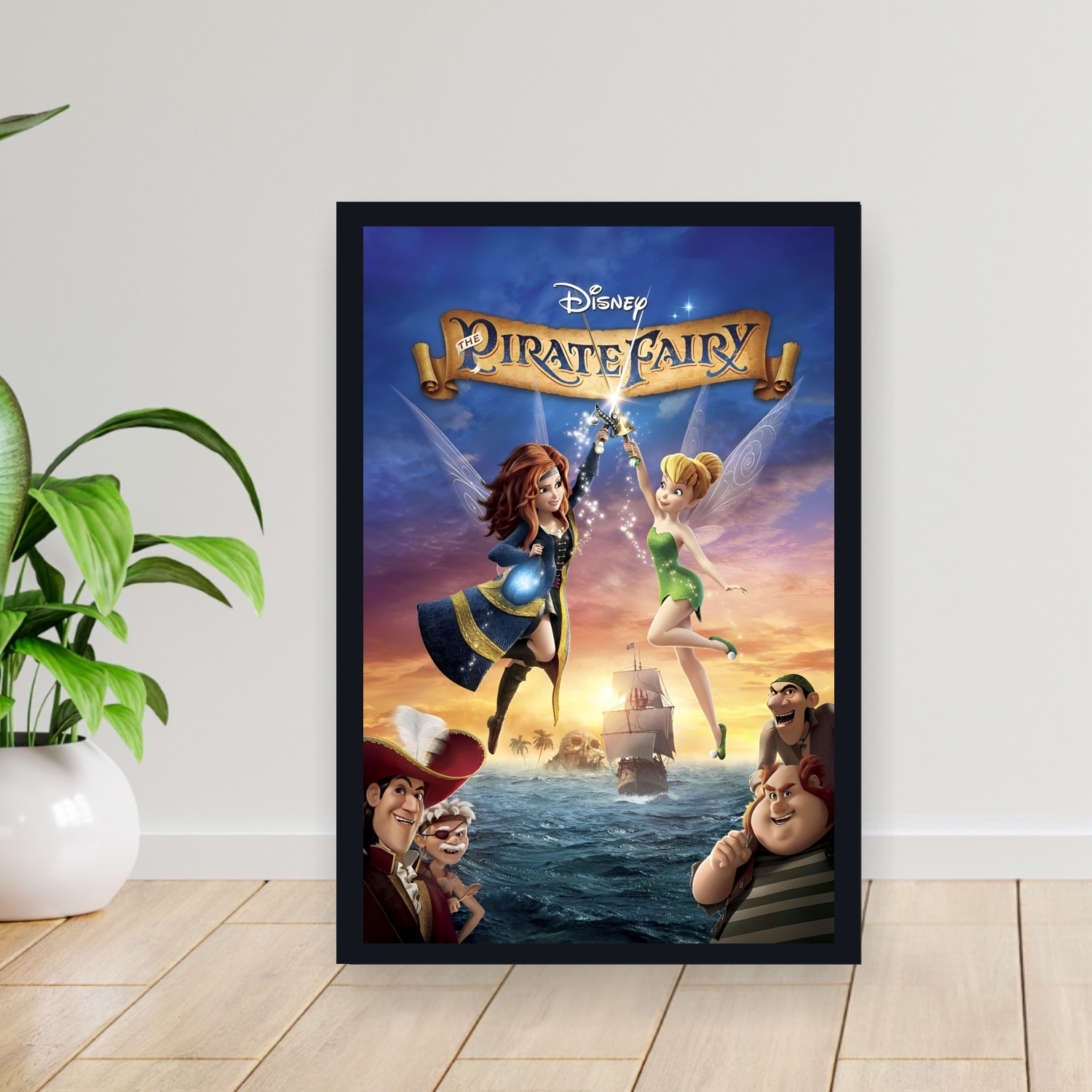 Cuadro 30x40cm Pelicula - Tinker Bell and the Pirate Fairy (2014)