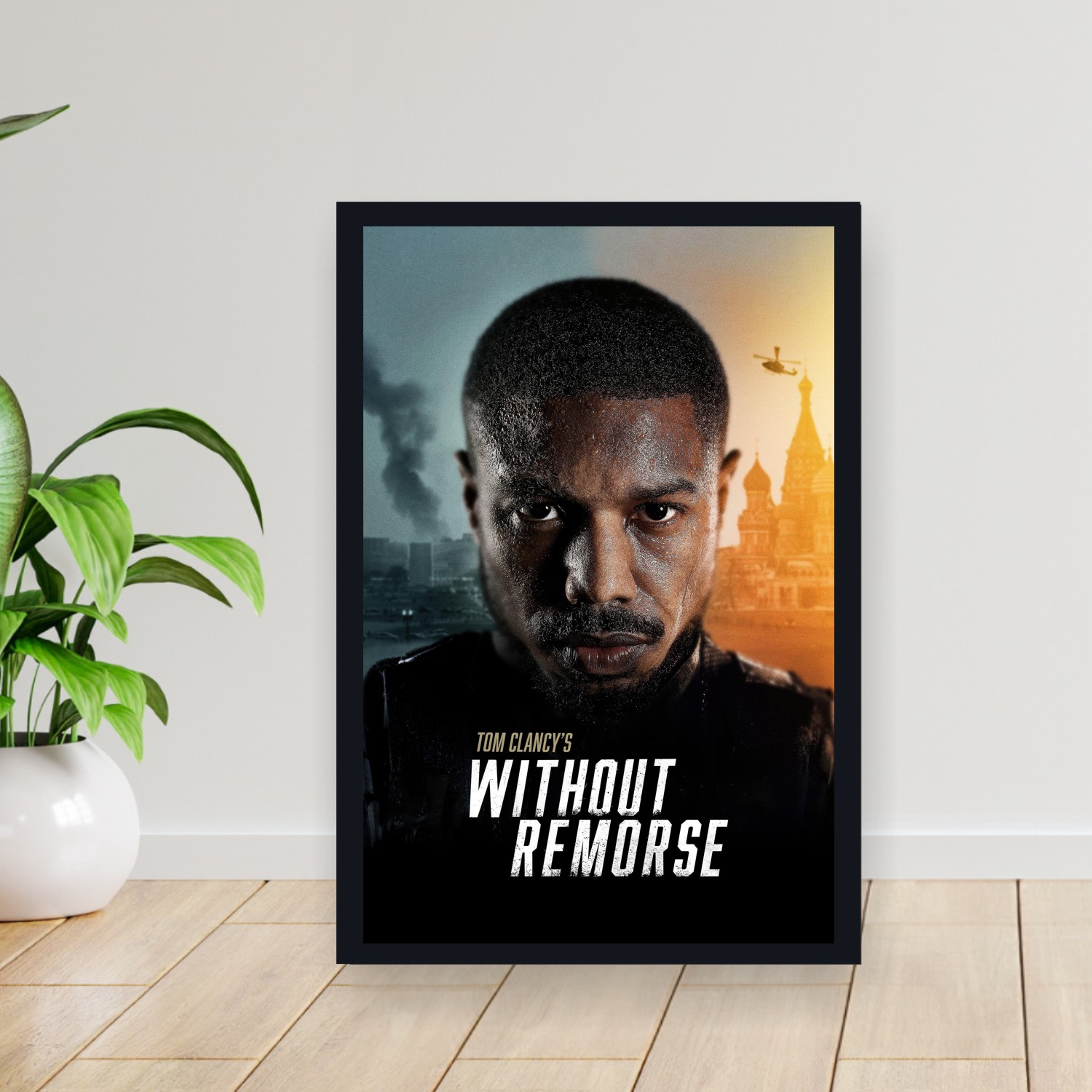 Cuadro 30x40cm Pelicula - Tom Clancy_s Without Remorse (2021)