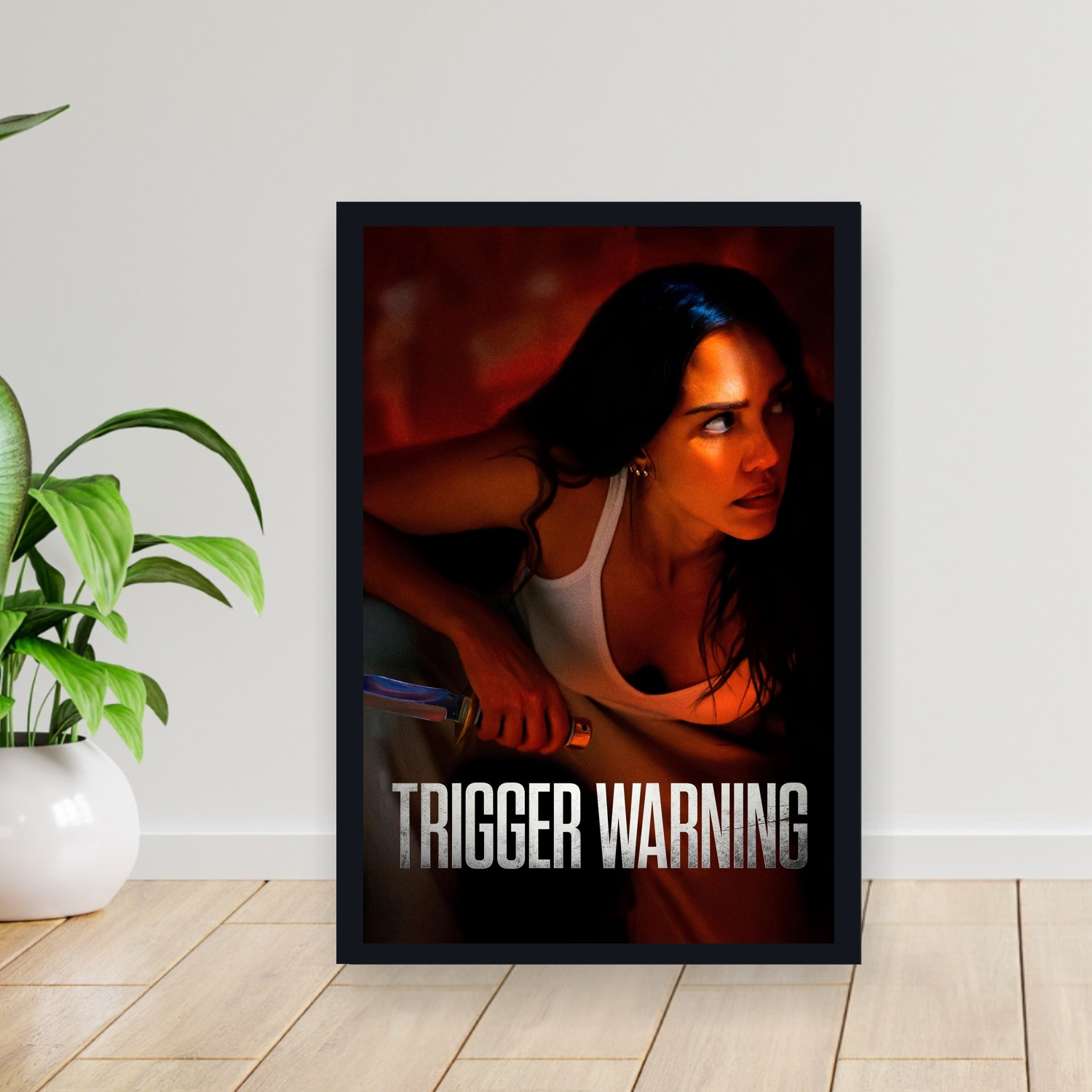 Cuadro 30x40cm Pelicula - Trigger Warning (2024)