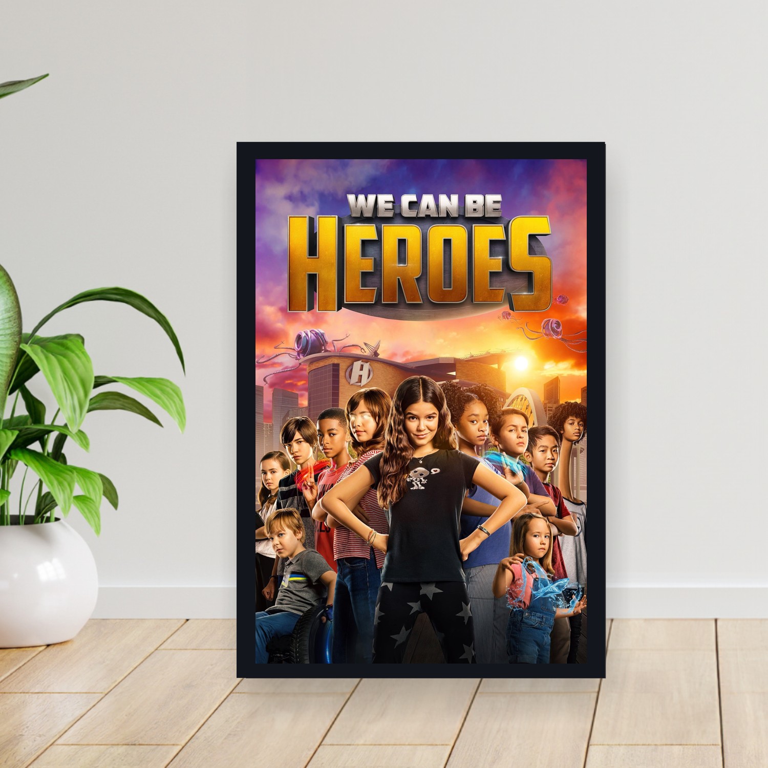 Cuadro 30x40cm Pelicula - We Can Be Heroes (2020)
