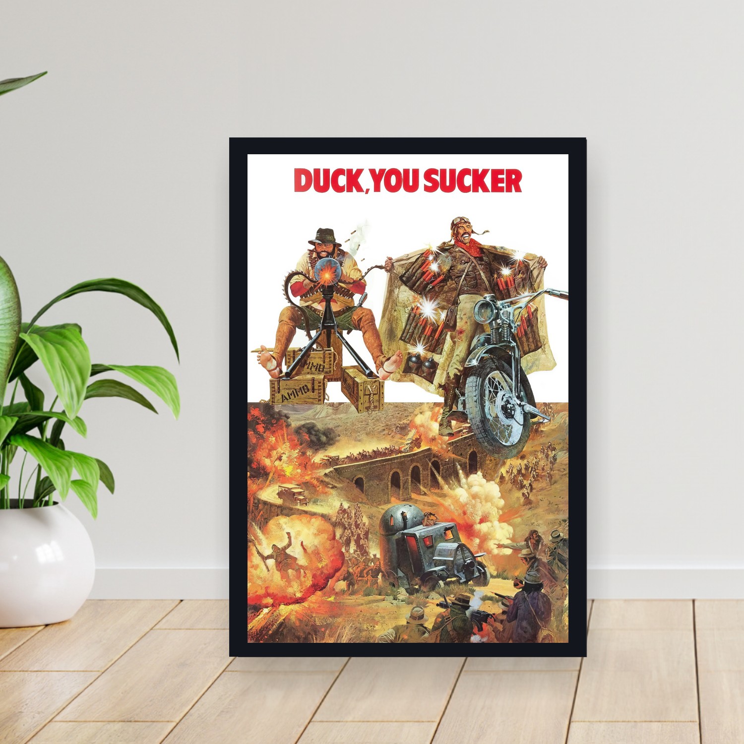 Cuadro 30x40cm Pelicula - Duck_ You Sucker (1971)