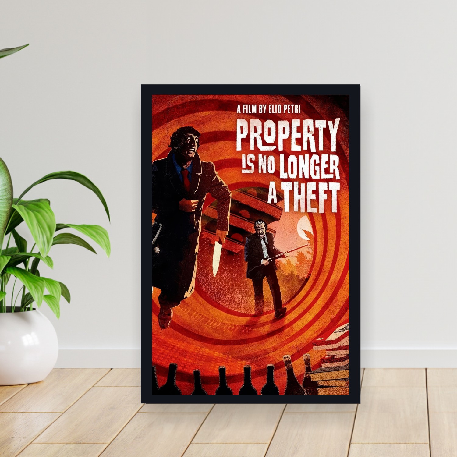 Cuadro 30x40cm Pelicula - Property Is No Longer a Theft (1973)