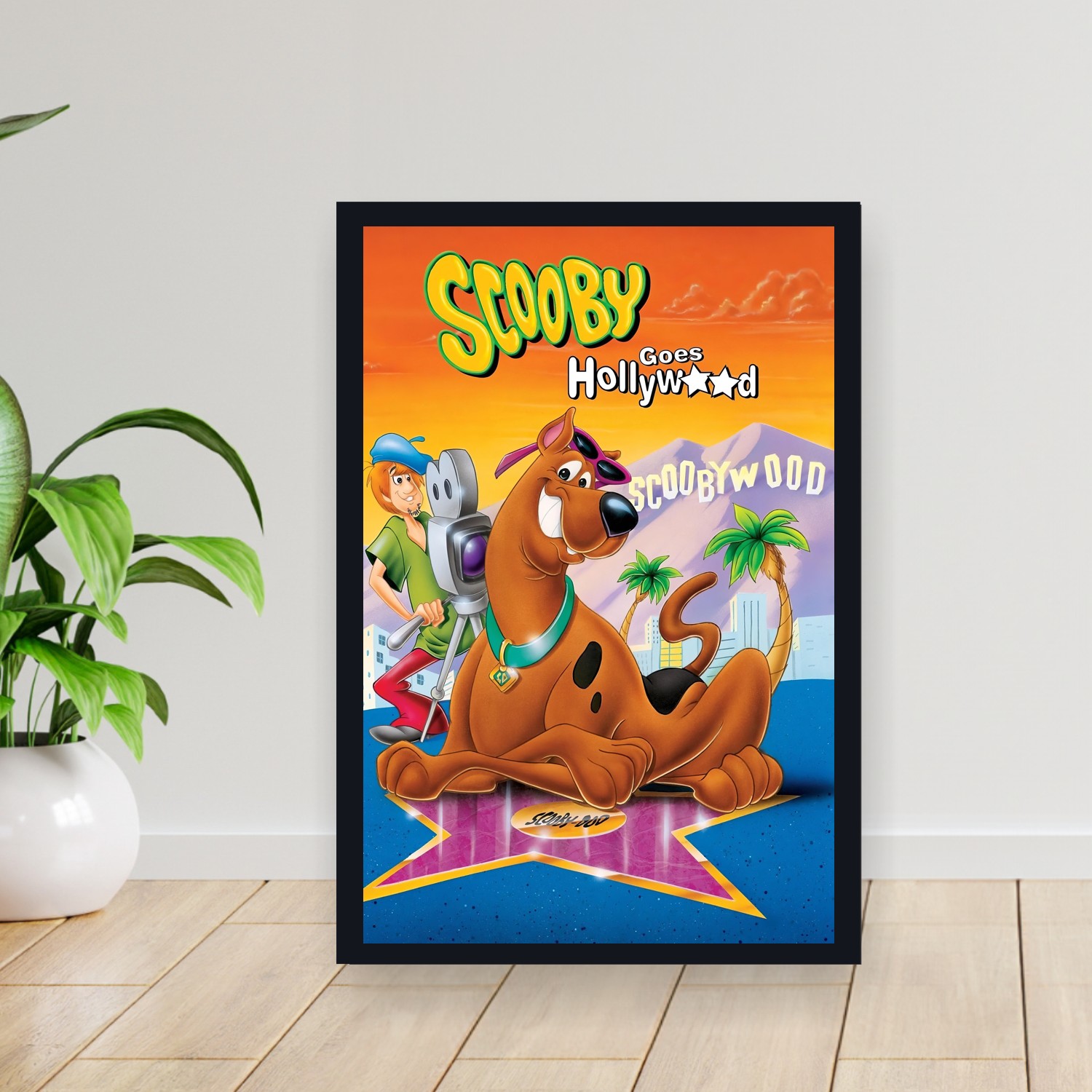 Cuadro 30x40cm Pelicula - Scooby Goes Hollywood (1979)