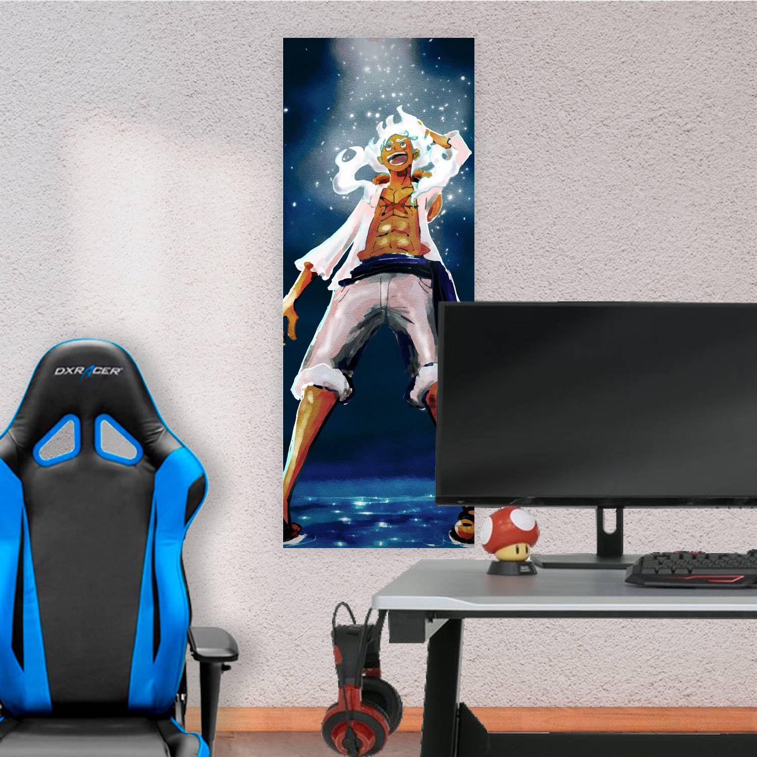 Cuadro grande 30x80cm Luffy G5 Estrellas One Piece