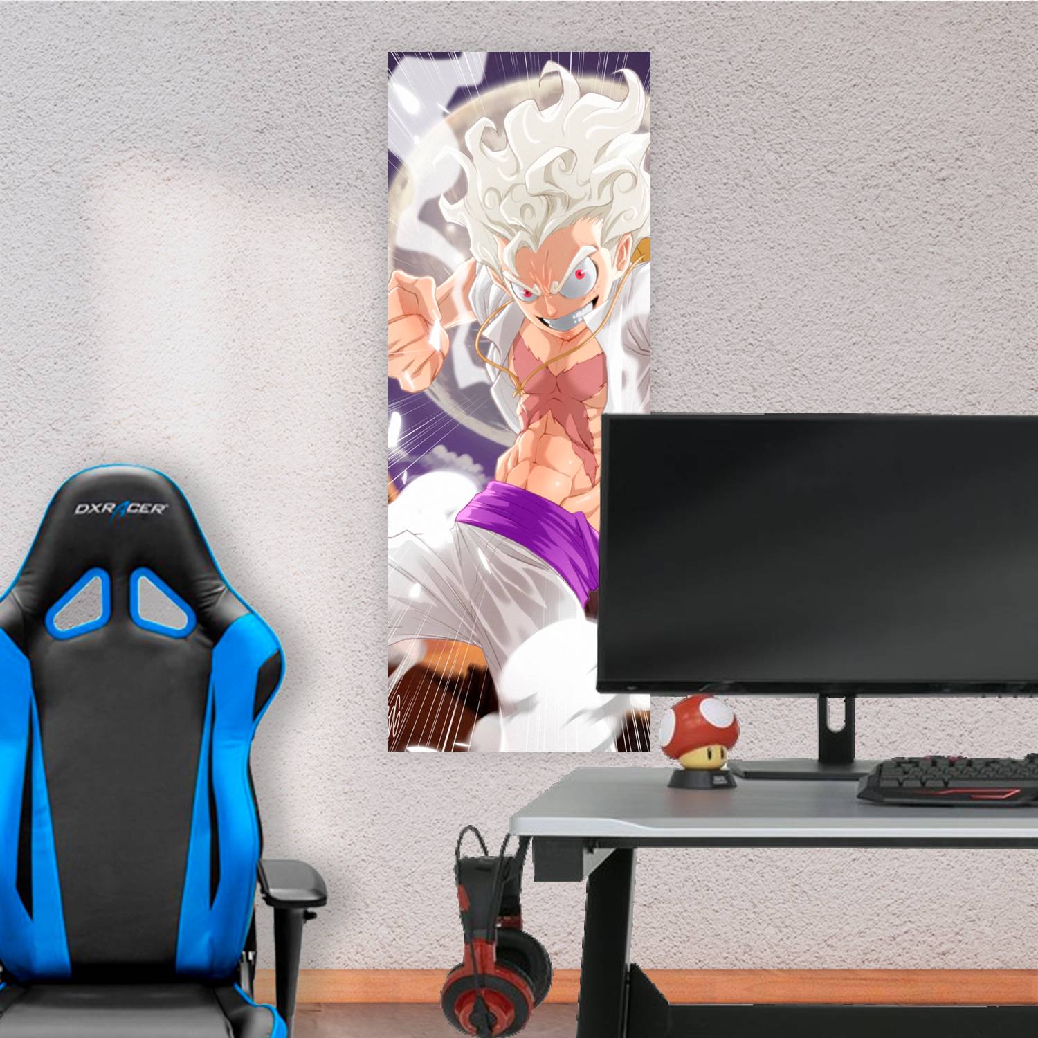 Cuadro grande 30x80cm Luffy G5 Golpe One Piece