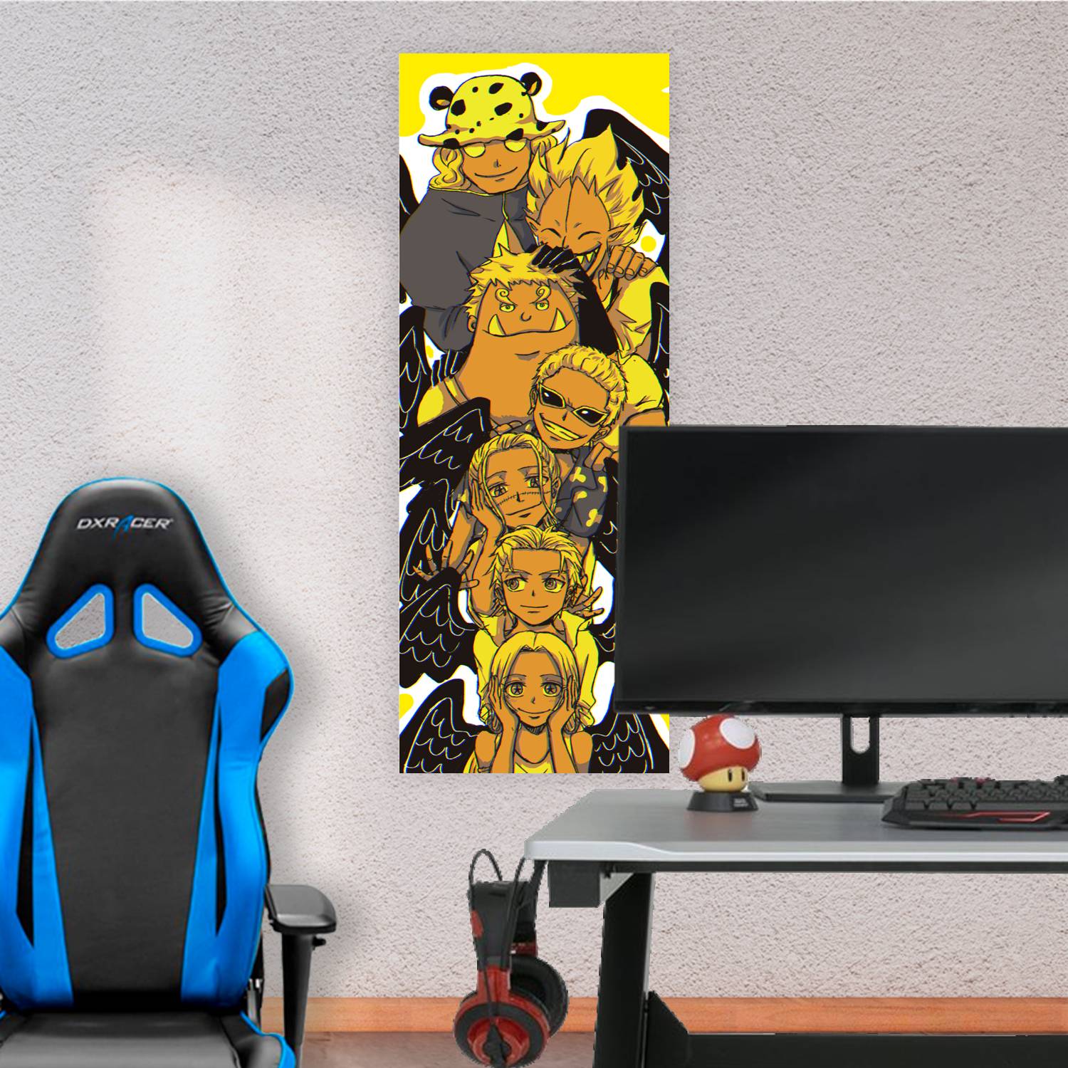 Cuadro grande 30x80cm Los 7 Serafines One Piece