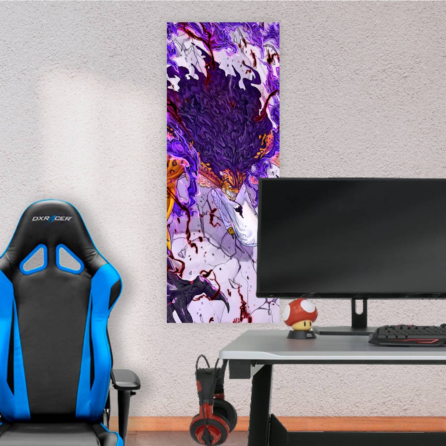 Cuadro grande 30x80cm Rob Lucci Despertar One Piece