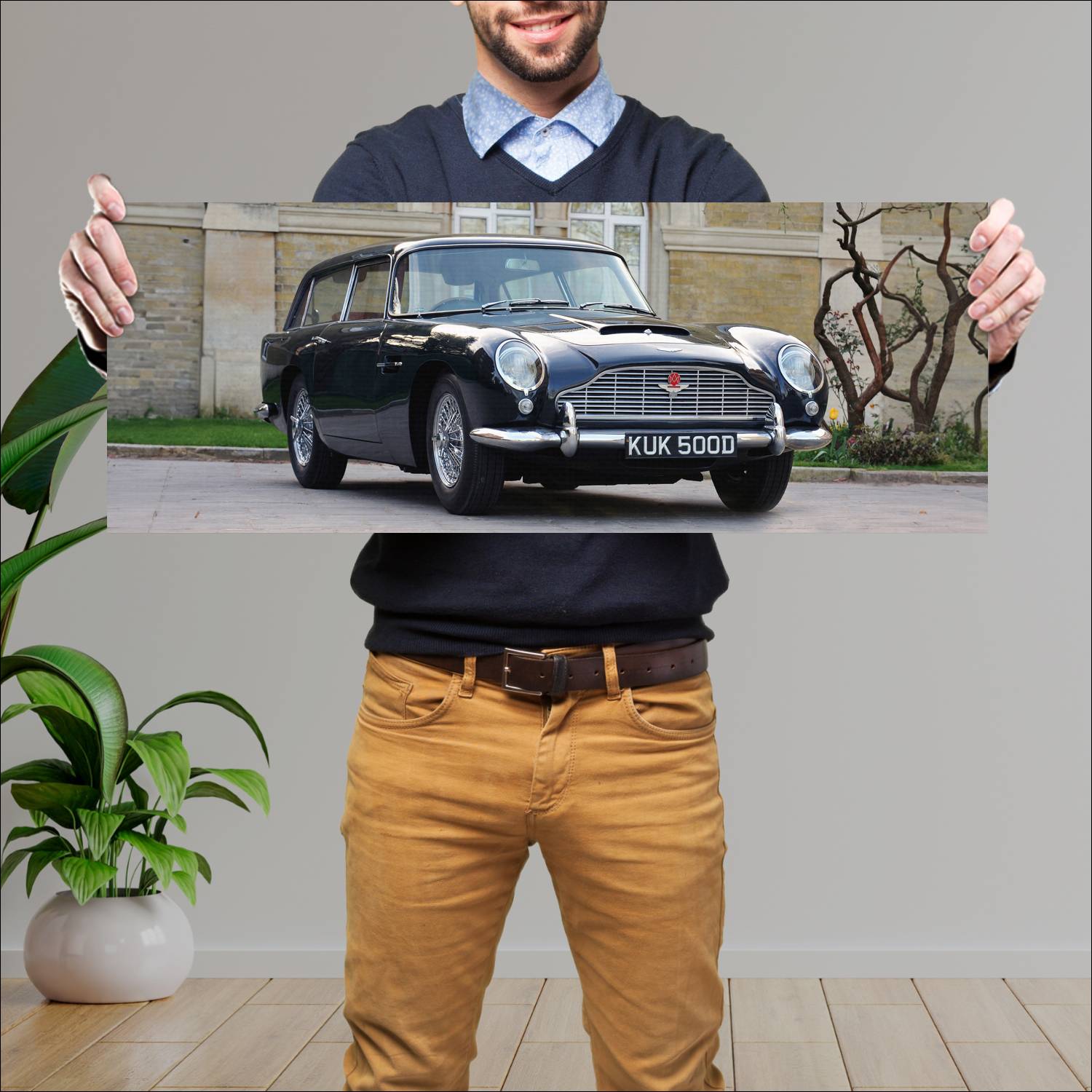 Cuadro grande 30x80cm 1965 aston martin db5 vantag 97 Aston Martin