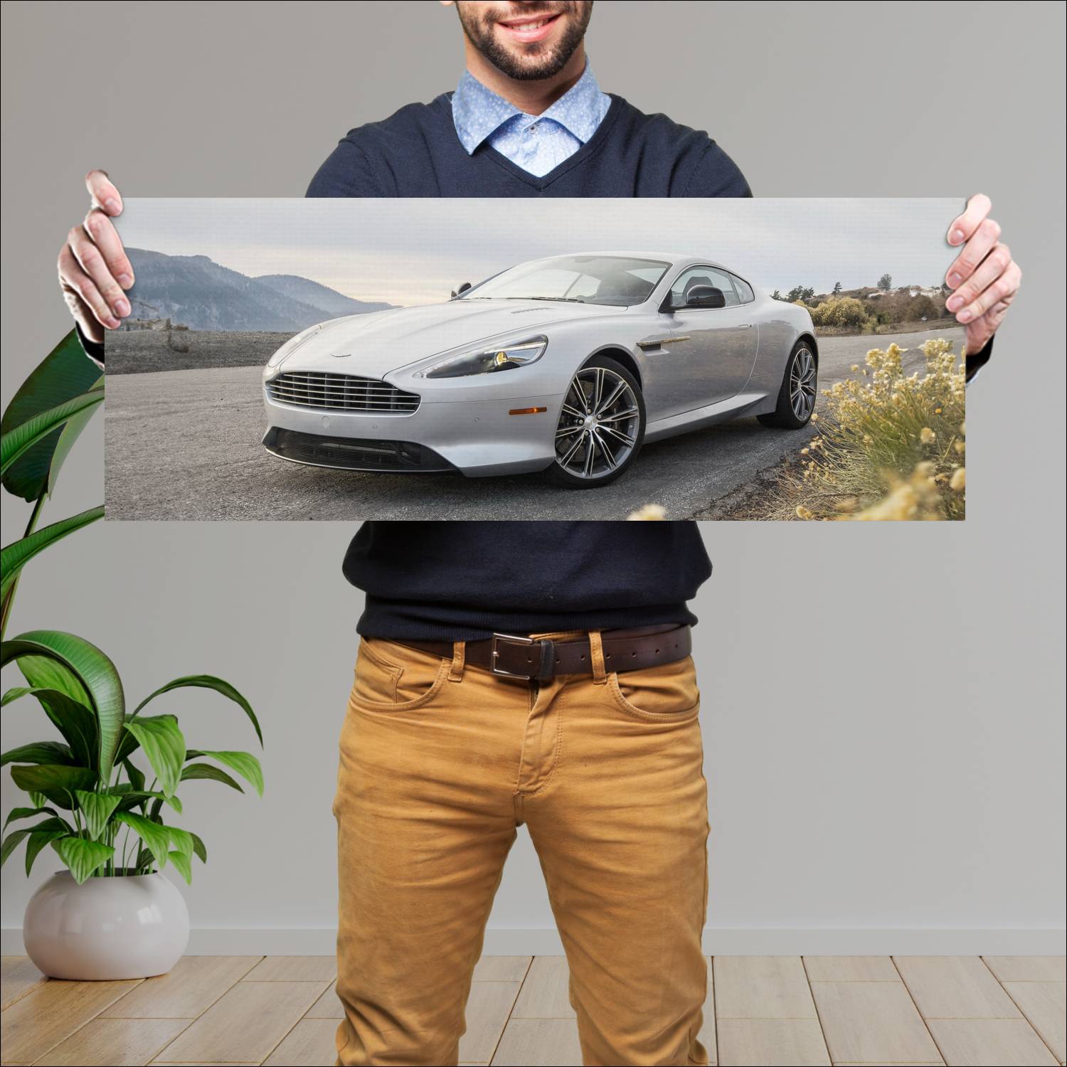 Cuadro grande 30x80cm 2013 aston martin db9 us 110 420 Aston Martin