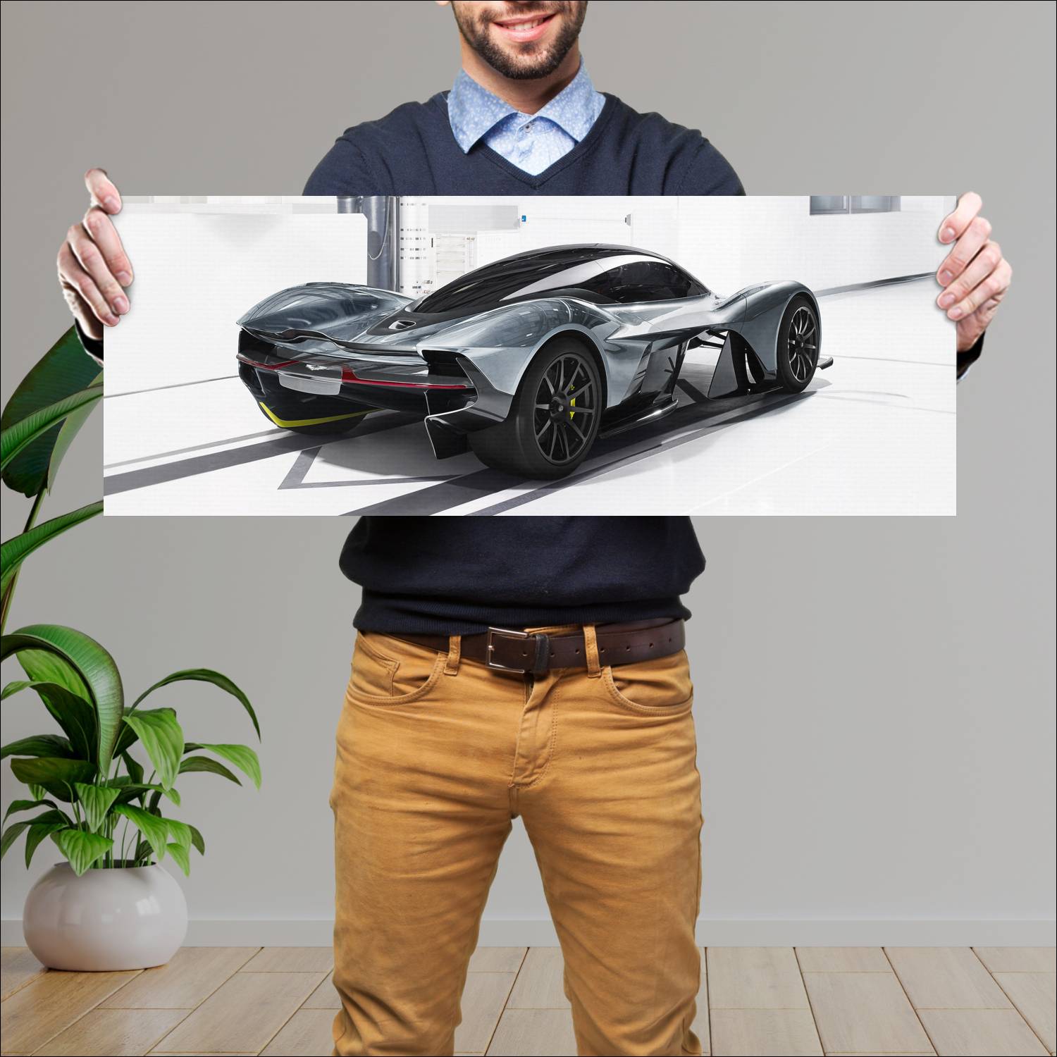 Cuadro grande 30x80cm 2016 aston martin am rb 001 521 Aston Martin