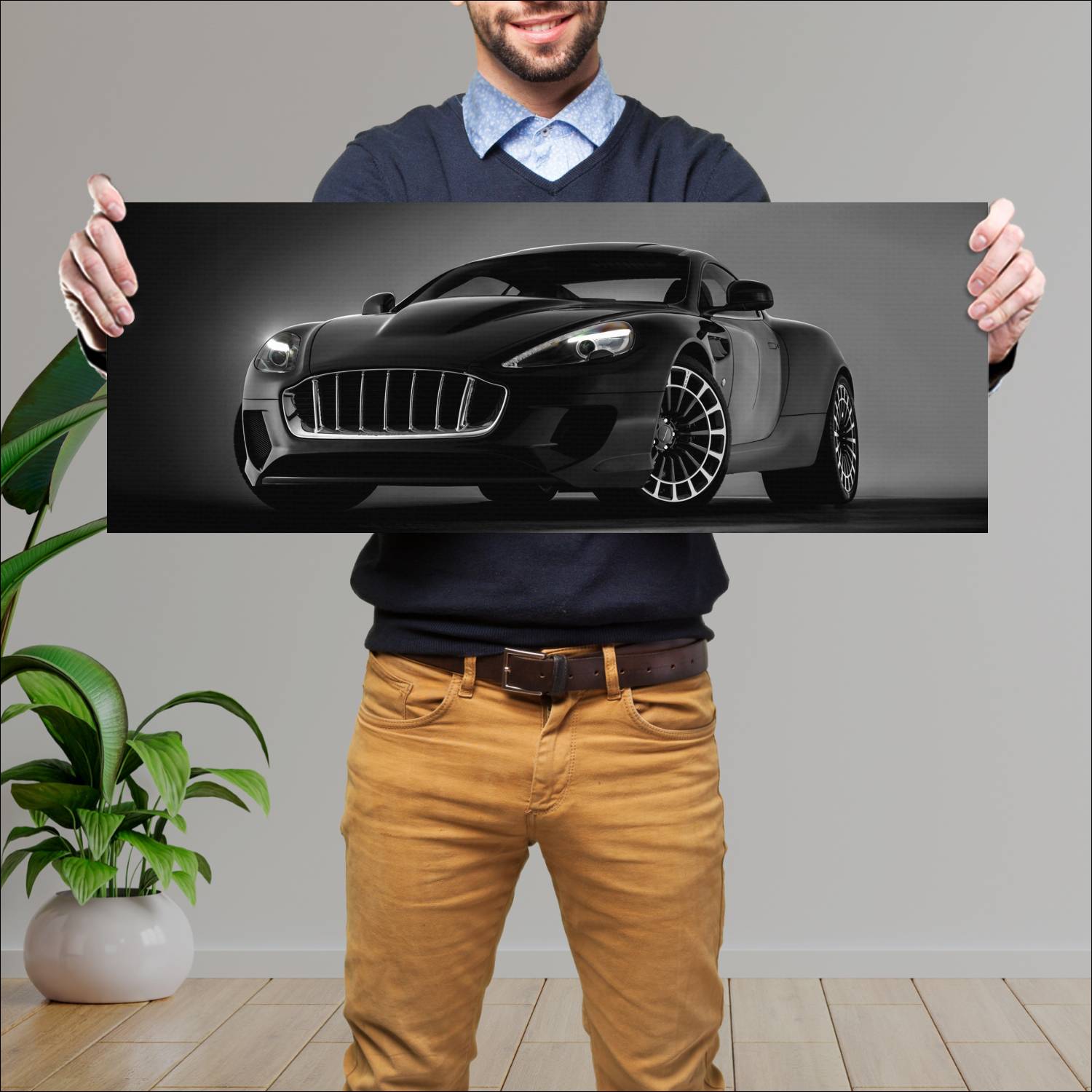 Cuadro grande 30x80cm 2016 project kahn vengeance 541 Aston Martin