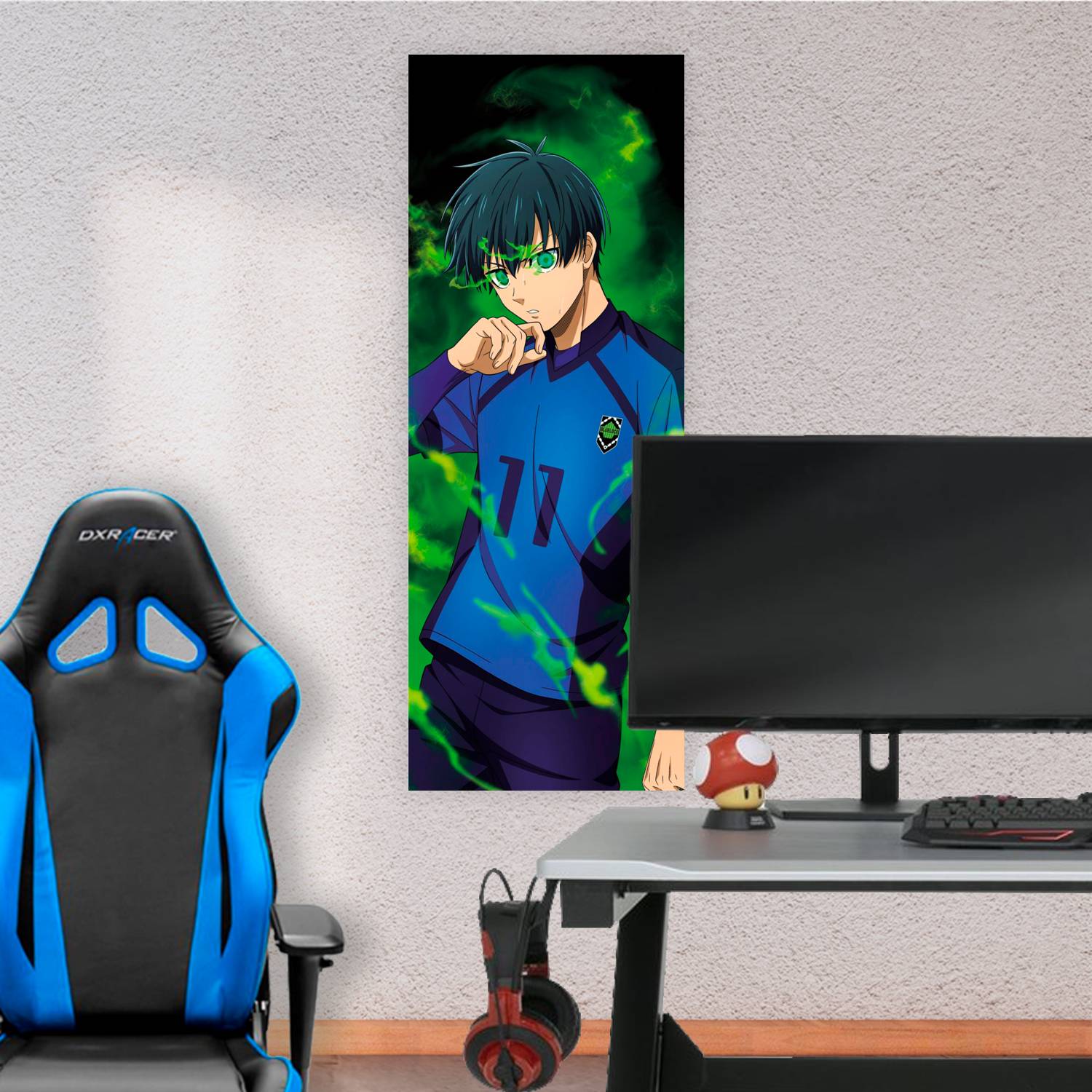 Cuadro grande 30x80cm Isagi Yoichi Egoista Blue Lock