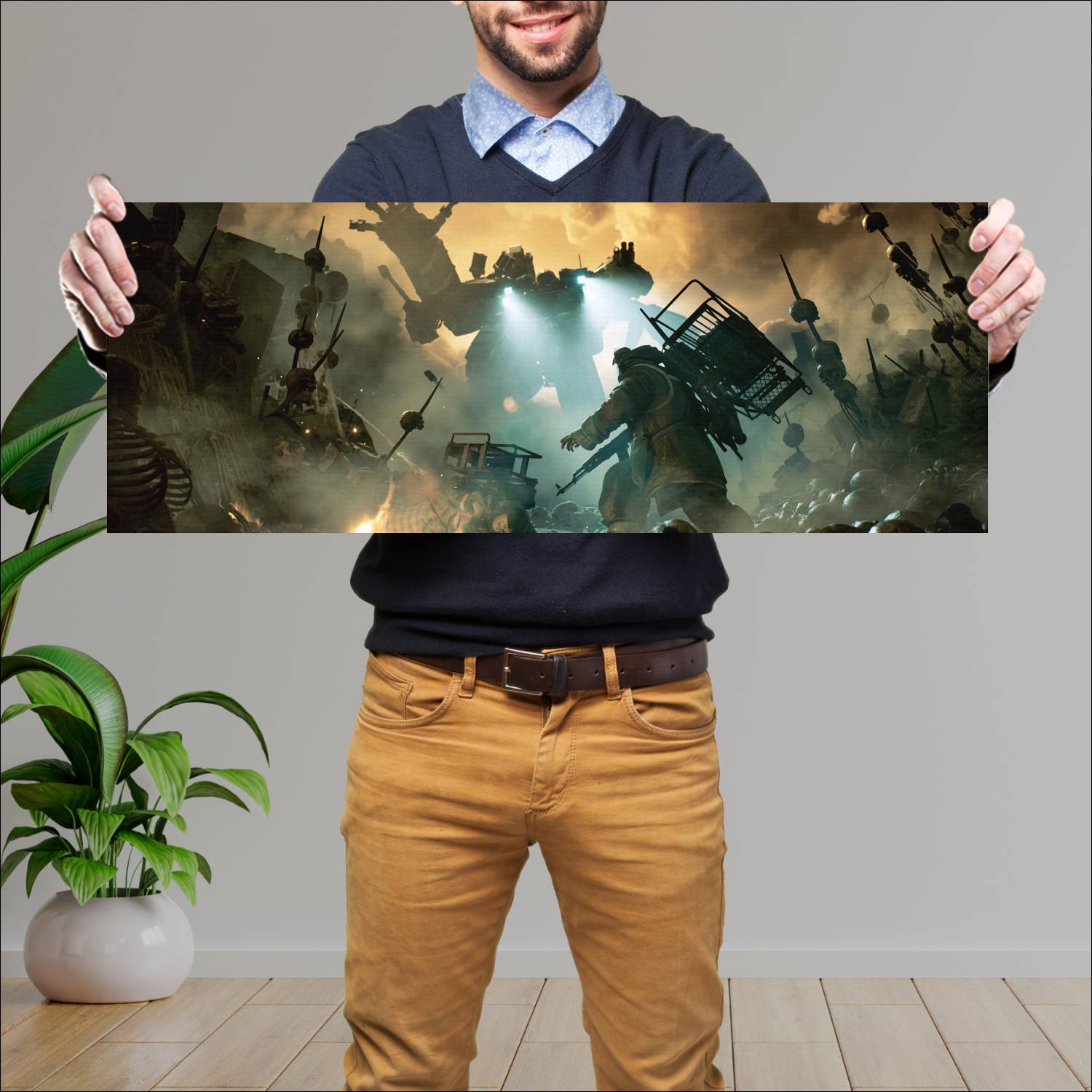 Cuadro grande 30x80cm 2024 games 18446 Gamer