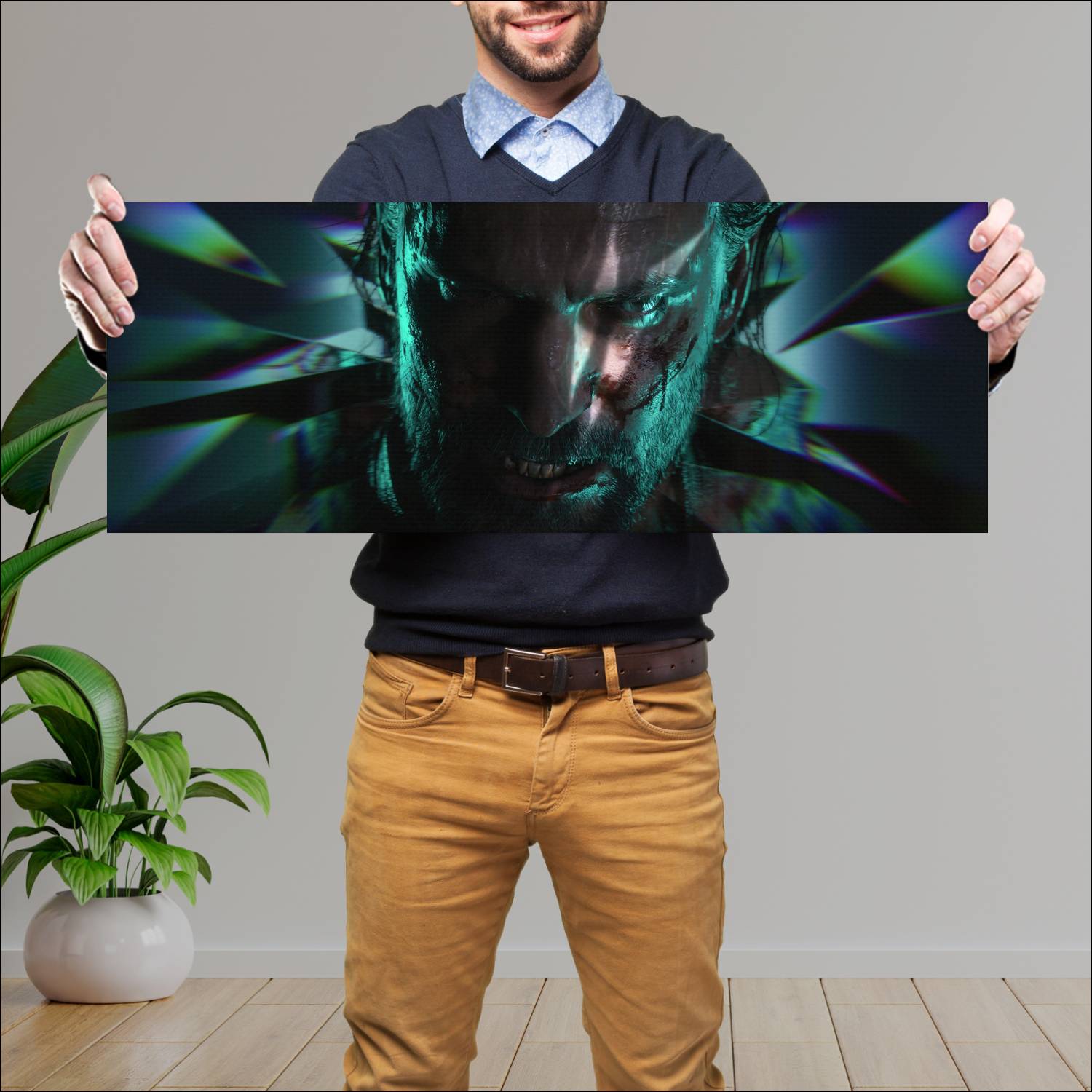 Cuadro grande 30x80cm alan wake 2 17764 Gamer