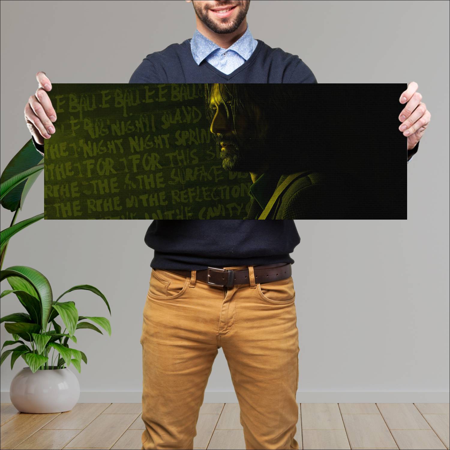 Cuadro grande 30x80cm alan wake 2 saga 17092 Gamer