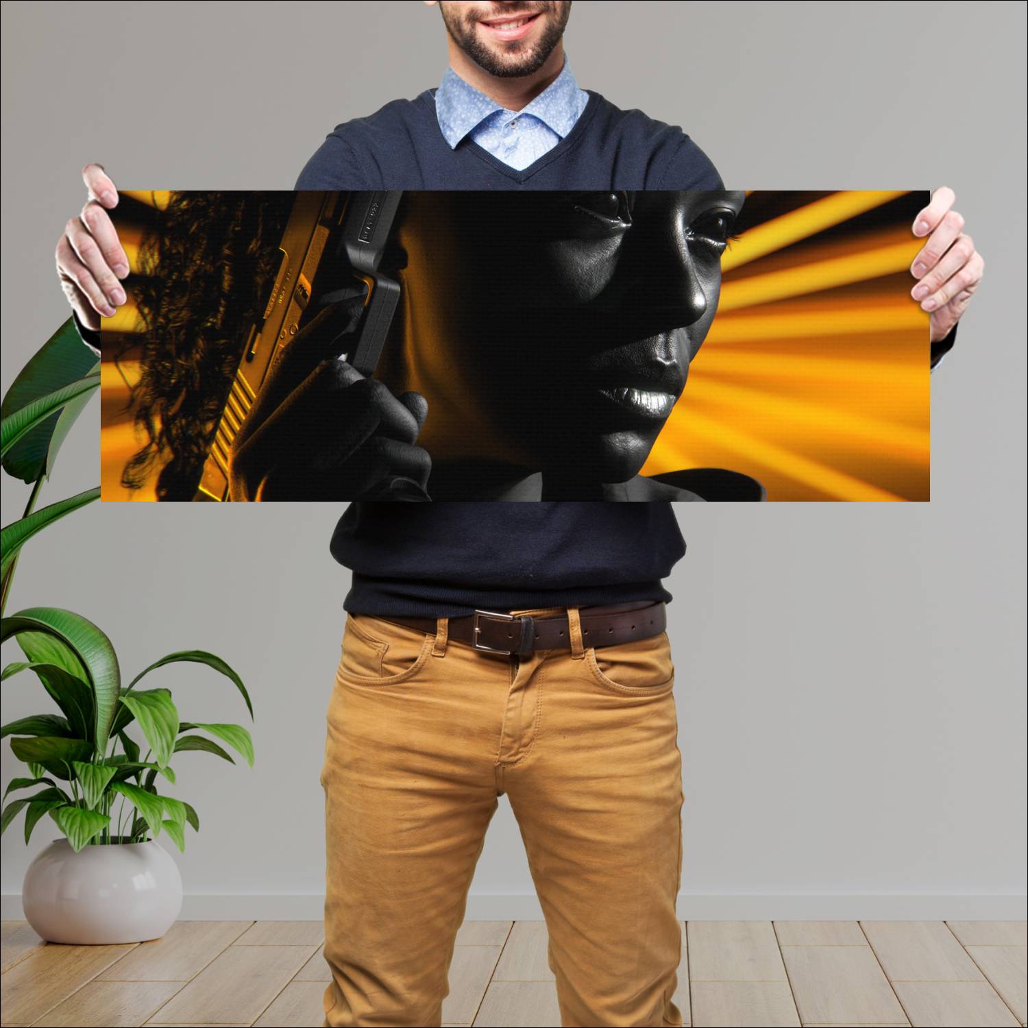 Cuadro grande 30x80cm alan wake 2 saga 17765 Gamer