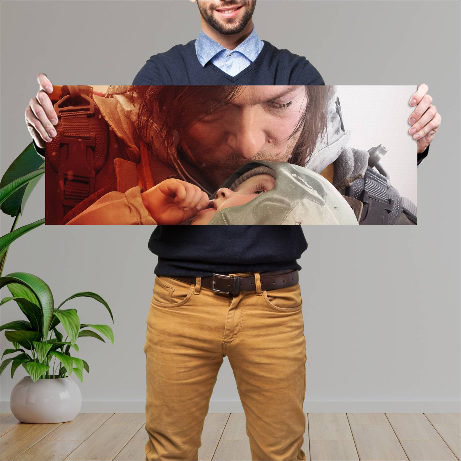 Cuadro grande 30x80cm death stranding 2 21637 Gamer
