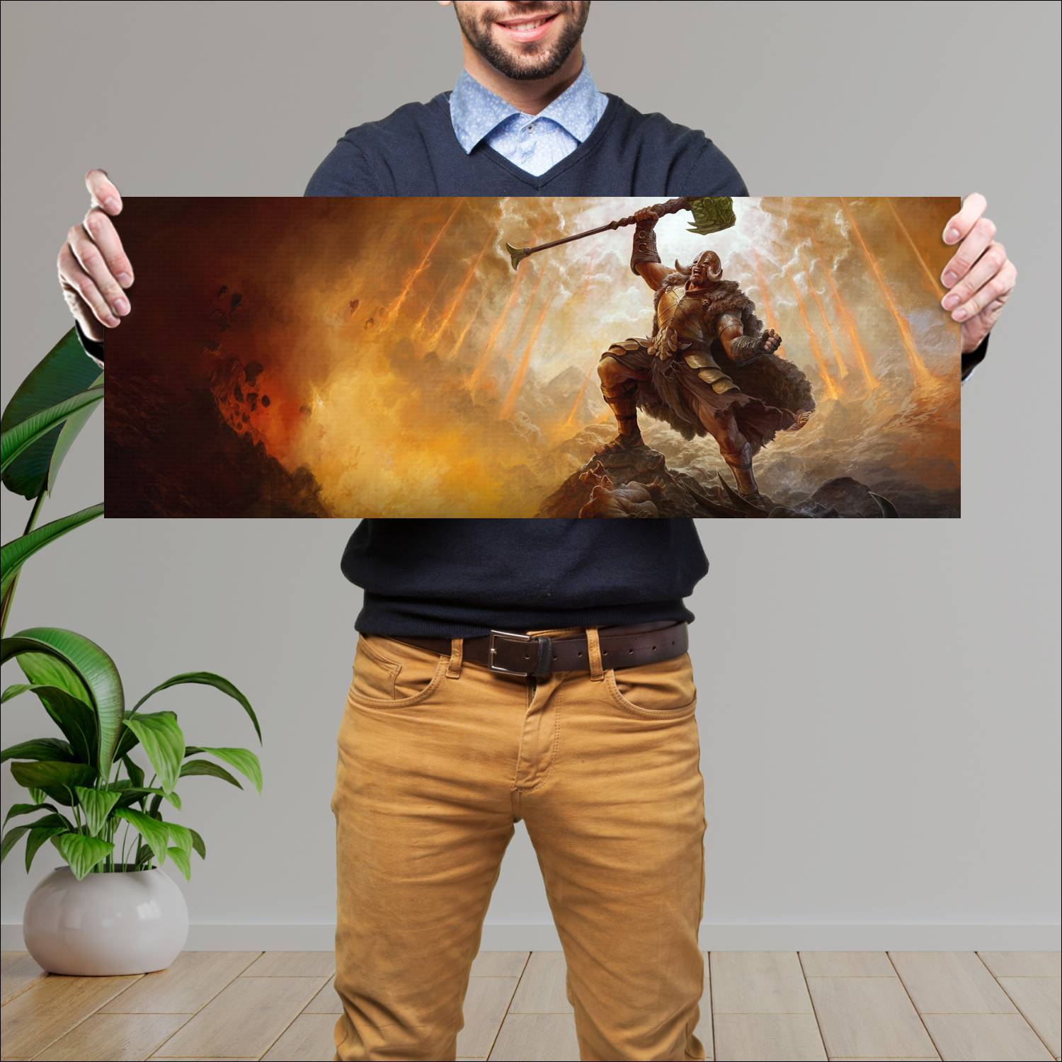 Cuadro grande 30x80cm diablo 4 season 4 16754 Gamer