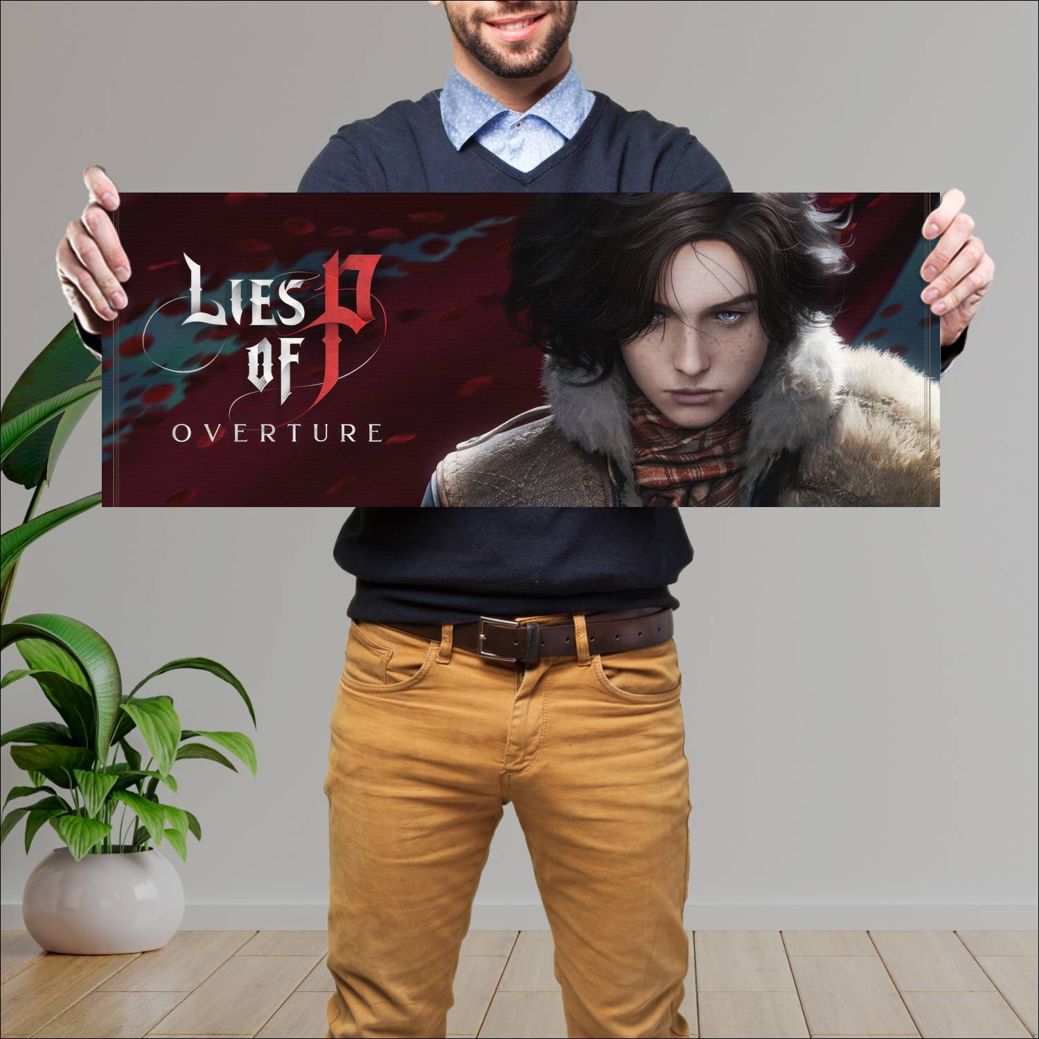 Cuadro grande 30x80cm lies of p overture 21663 Gamer