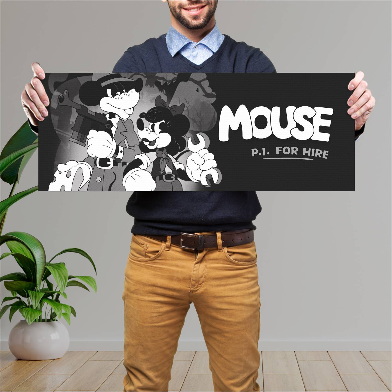 Cuadro grande 30x80cm mickey mouse 2024 18208 Gamer