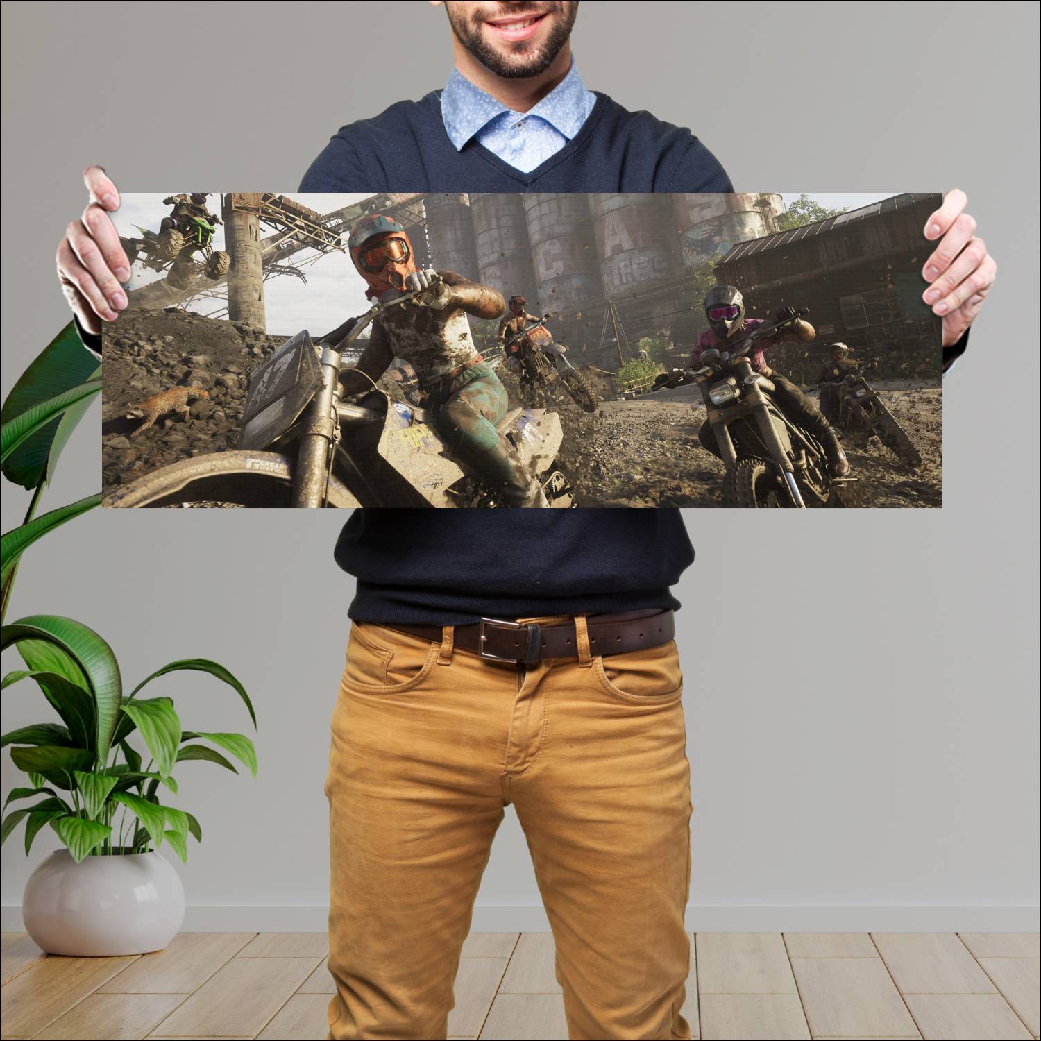 Cuadro grande 30x80cm mount kalaga 22318 Gamer
