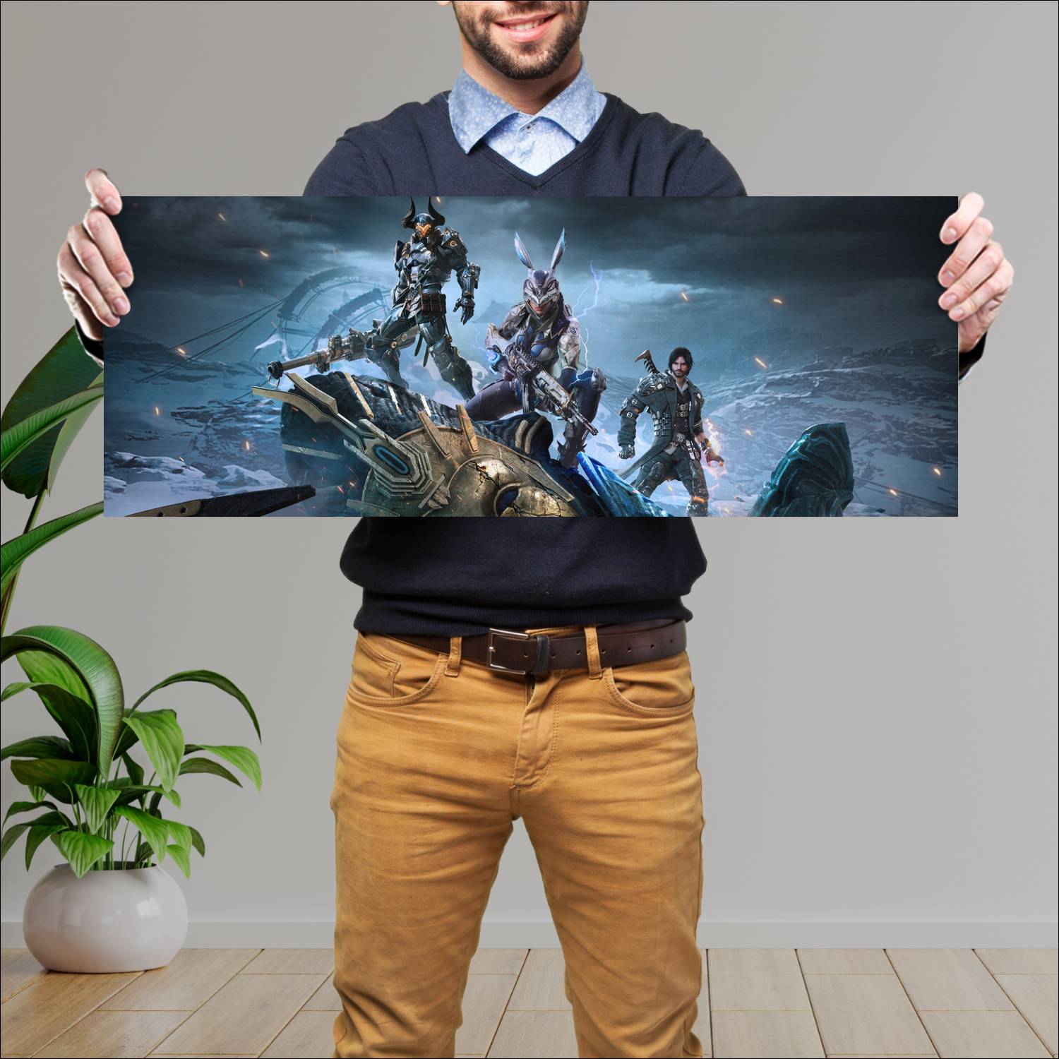 Cuadro grande 30x80cm the first 18836 Gamer