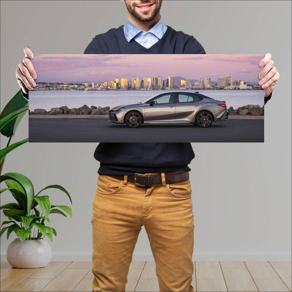 Cuadro grande 30x80cm 2025 Toyota Camry XSE 003 1440w Toyota