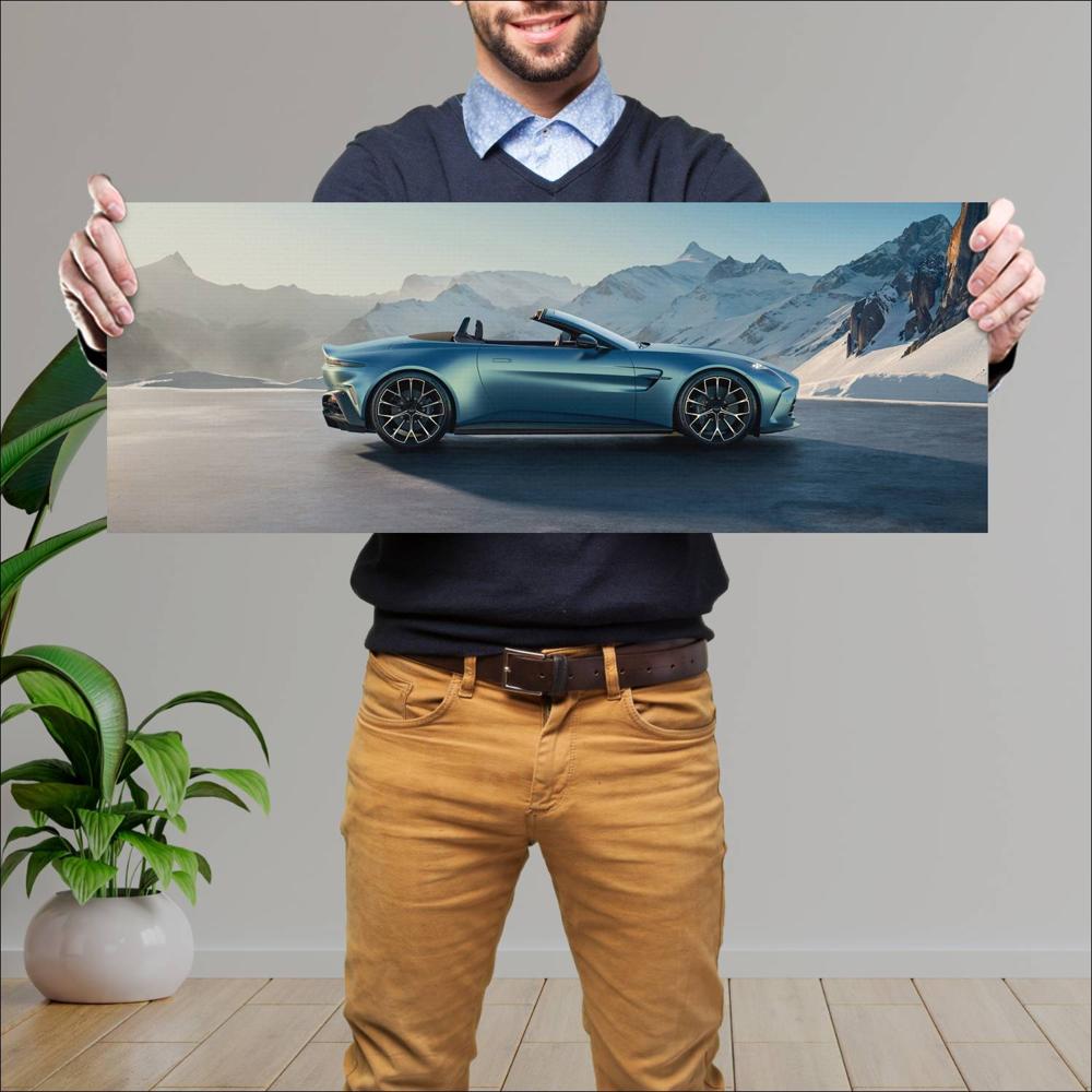 Cuadro grande 30x80cm 2026 Aston Martin Vantage Roadster 003 1440w Aston