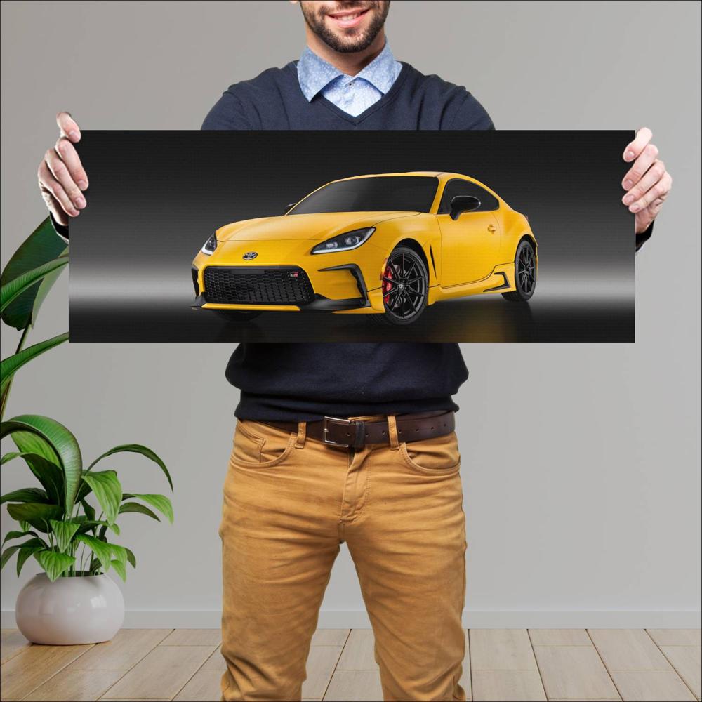 Cuadro grande 30x80cm 2026 Toyota GR86 Yuzu Edition 001 1440w Toyota
