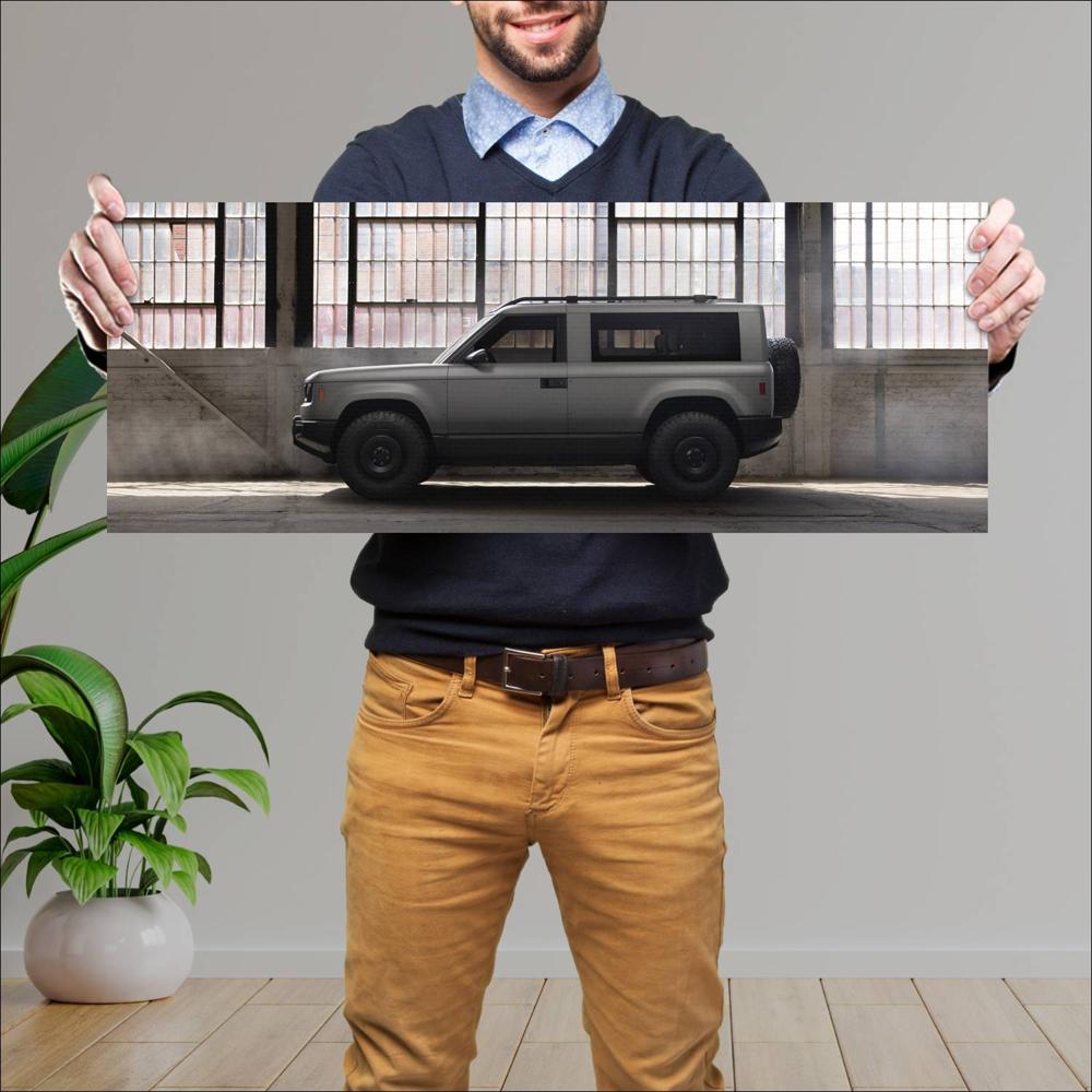 Cuadro grande 30x80cm 2027 Slate Truck EV 004 1440w Slate