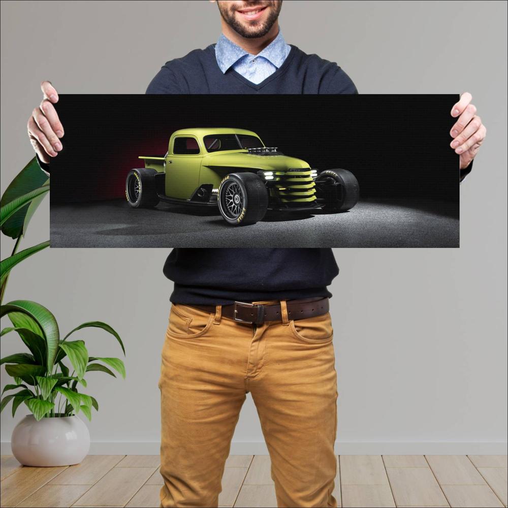 Cuadro grande 30x80cm 1948 Ringbrothers Chevrolet Super Truck Enyo 001 1 Chevrolet