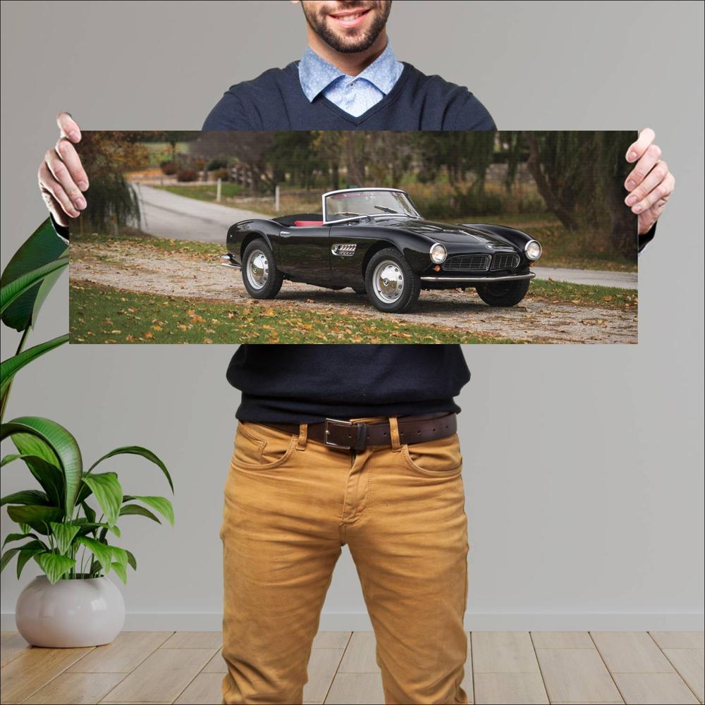 Cuadro grande 30x80cm 1957 BMW 507 Series 2 001 BMW
