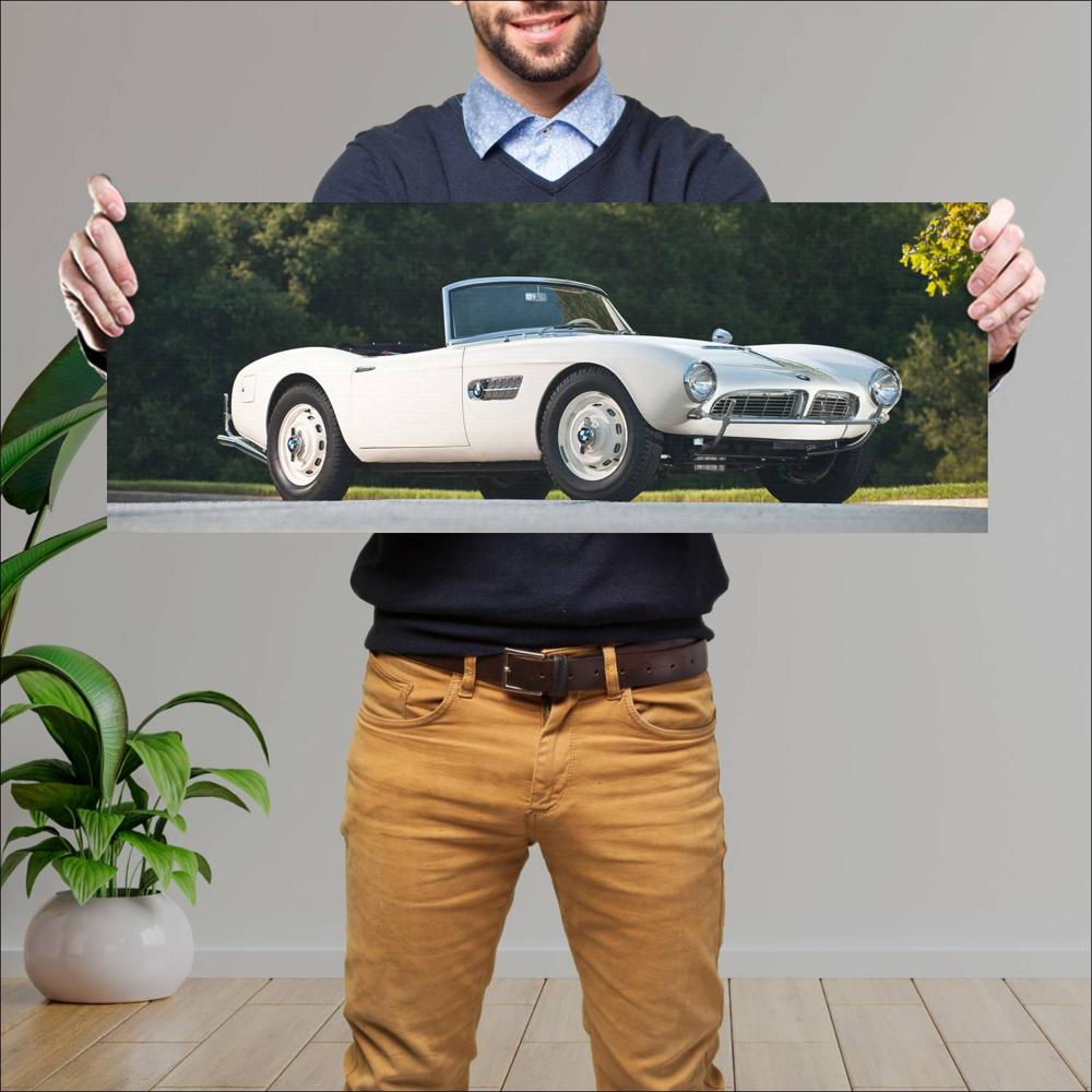 Cuadro grande 30x80cm 1957 BMW 507 Series 2 004 BMW