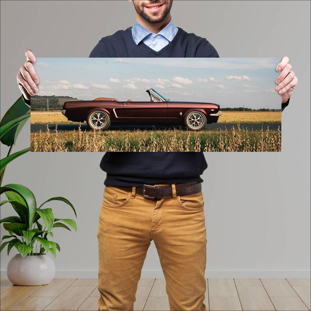 Cuadro grande 30x80cm 1965 Ringbrothers Ford Mustang Convertible 004 Ford