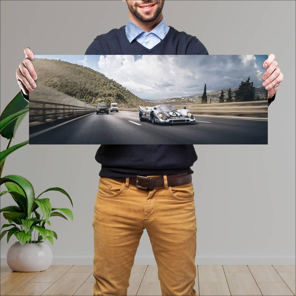 Cuadro grande 30x80cm 1970 Porsche 917K 001 Porsche