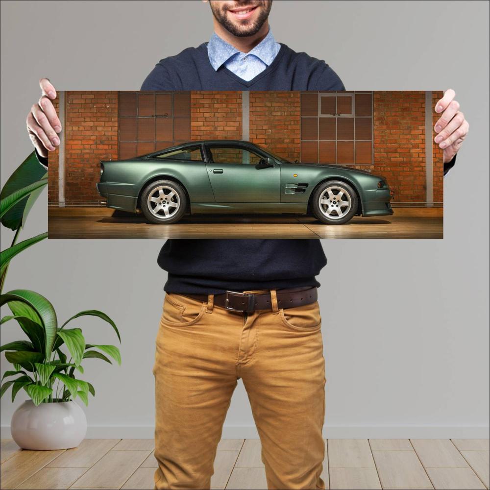 Cuadro grande 30x80cm 1993 Aston Martin V8 Vantage V550 002 Aston