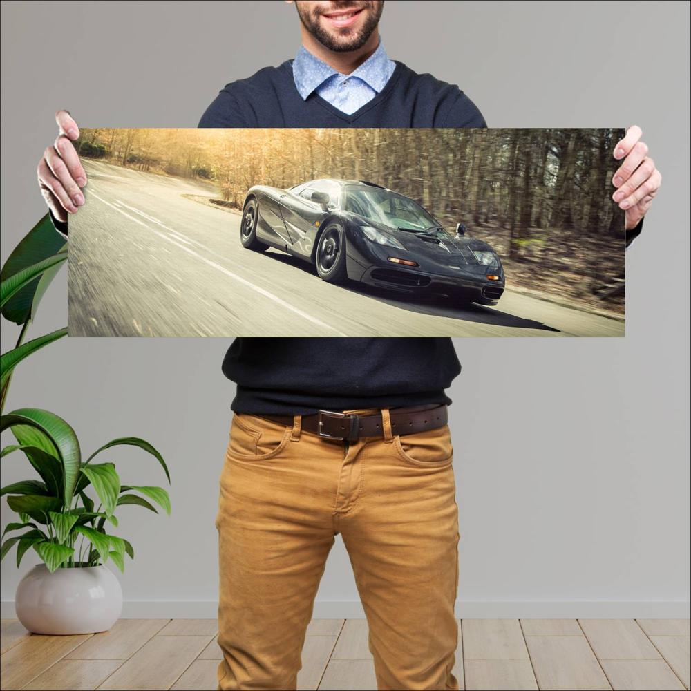 Cuadro grande 30x80cm 1993 McLaren F1 008 McLaren