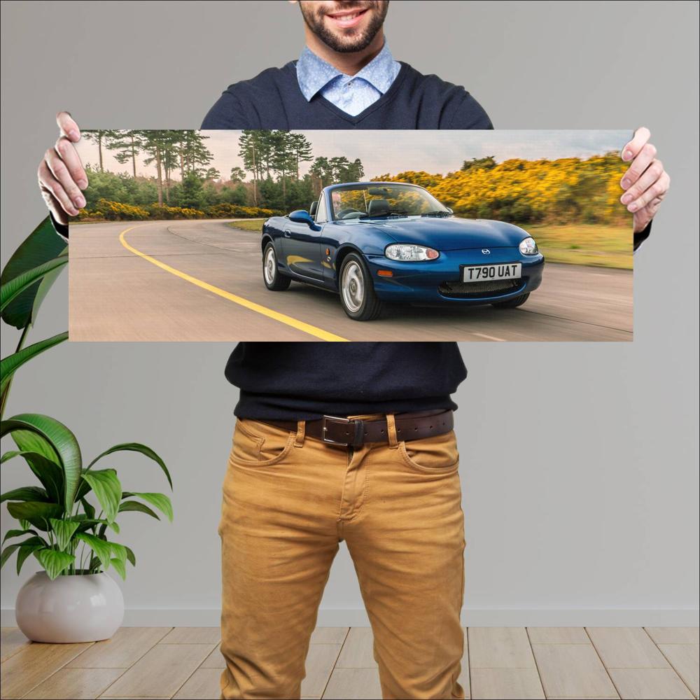 Cuadro grande 30x80cm 1998 Mazda MX 5 001 Mazda