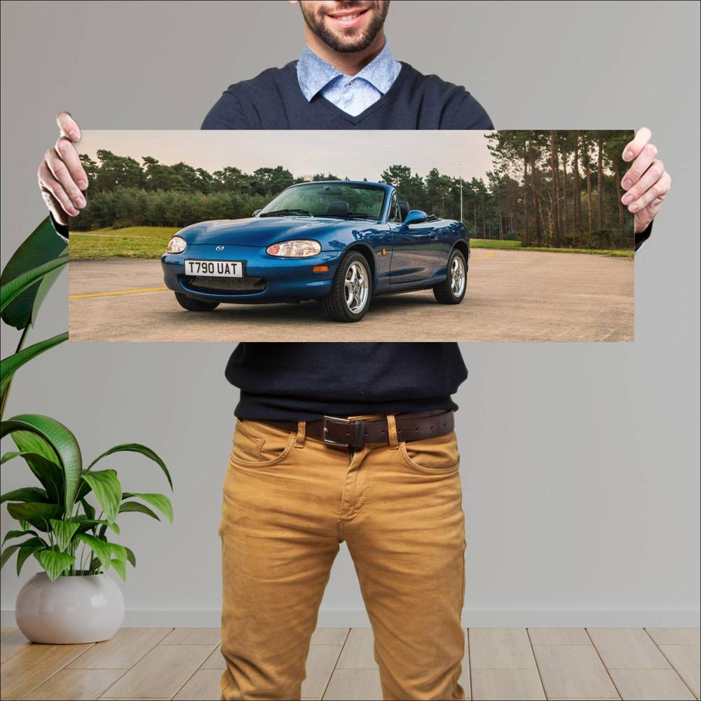 Cuadro grande 30x80cm 1998 Mazda MX 5 006 Mazda