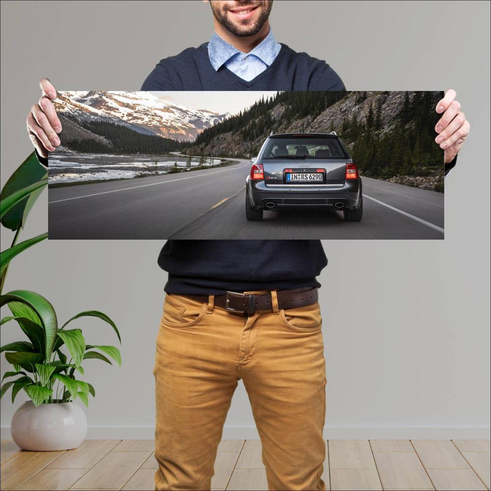 Cuadro grande 30x80cm 2002 Audi RS6 004 Audi
