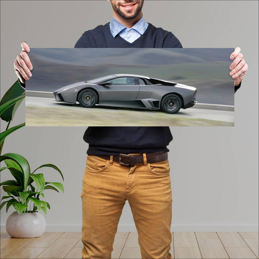 Cuadro grande 30x80cm 2008 Lamborghini Reventon 003 Lamborghini