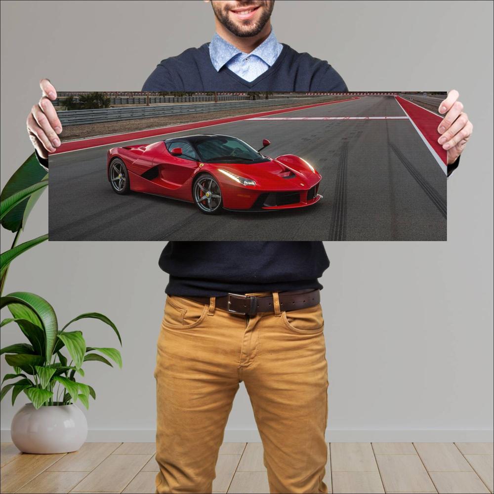 Cuadro grande 30x80cm 2014 Ferrari LaFerrari 011 Ferrari
